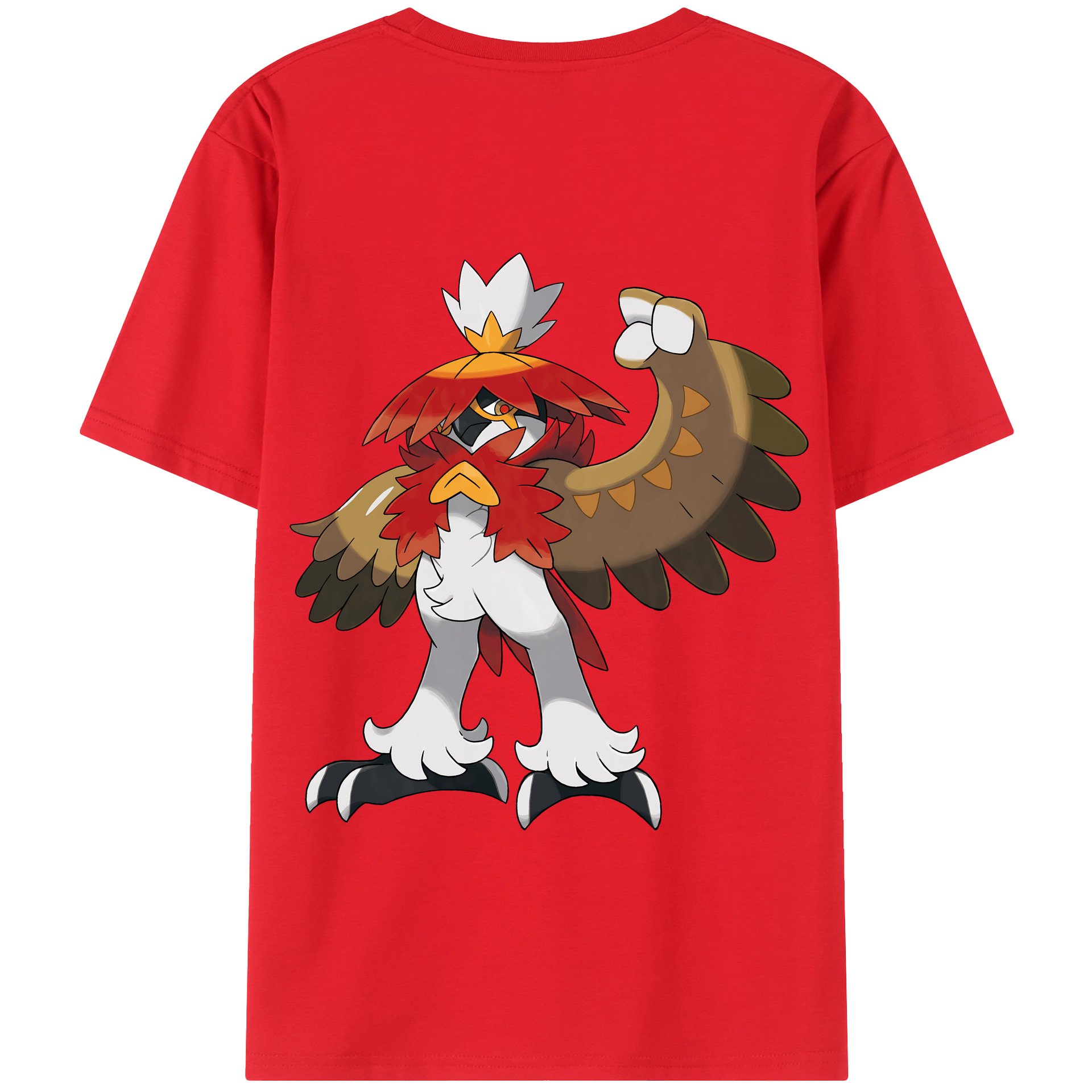 （画像用） ポケットモンスター Pokémon 綿100％半袖Tシャツ（背面プリント）