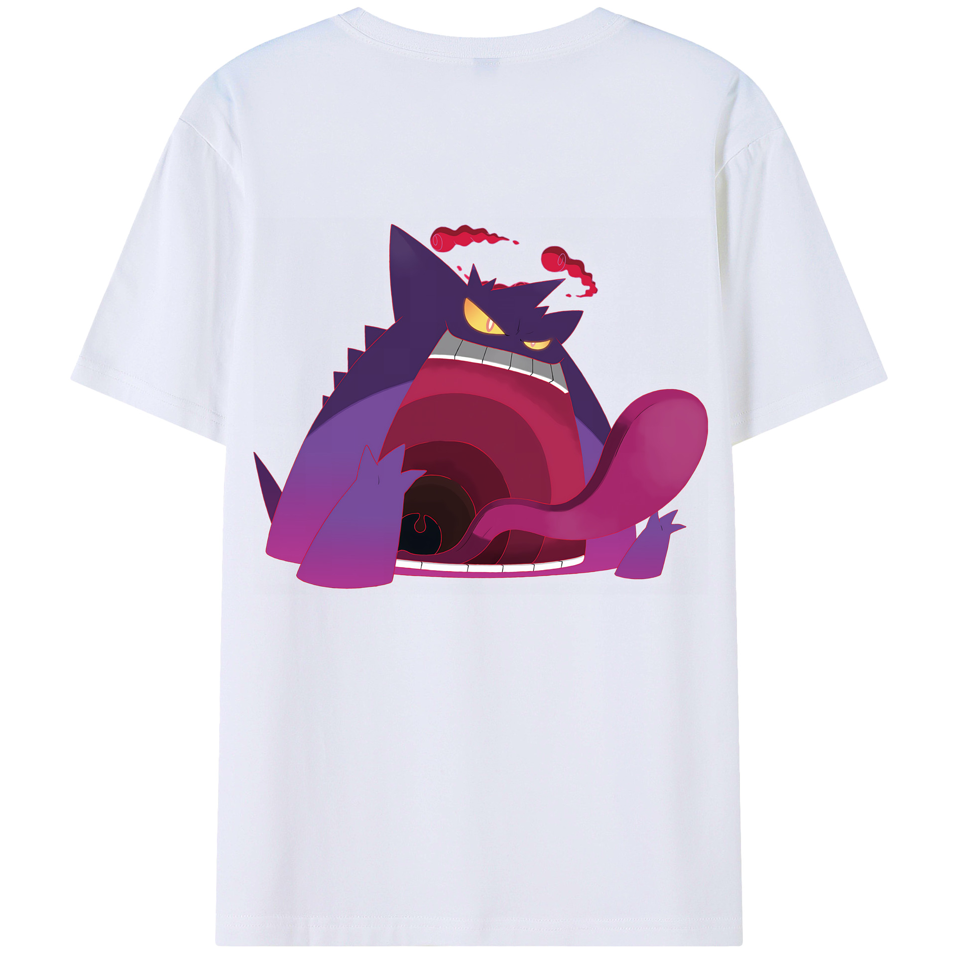 （画像用） ポケットモンスター Pokémon 綿100％半袖Tシャツ（背面プリント）