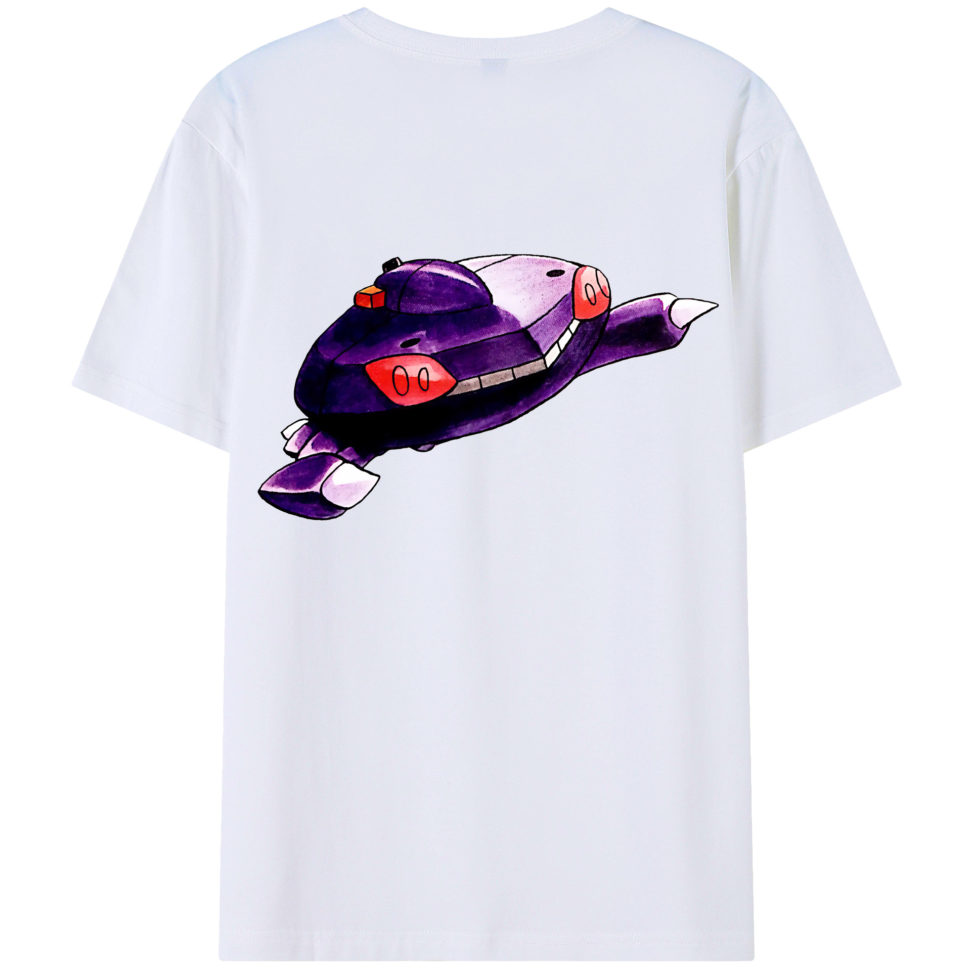 （画像用） ポケットモンスター Pokémon 綿100％半袖Tシャツ（背面プリント）