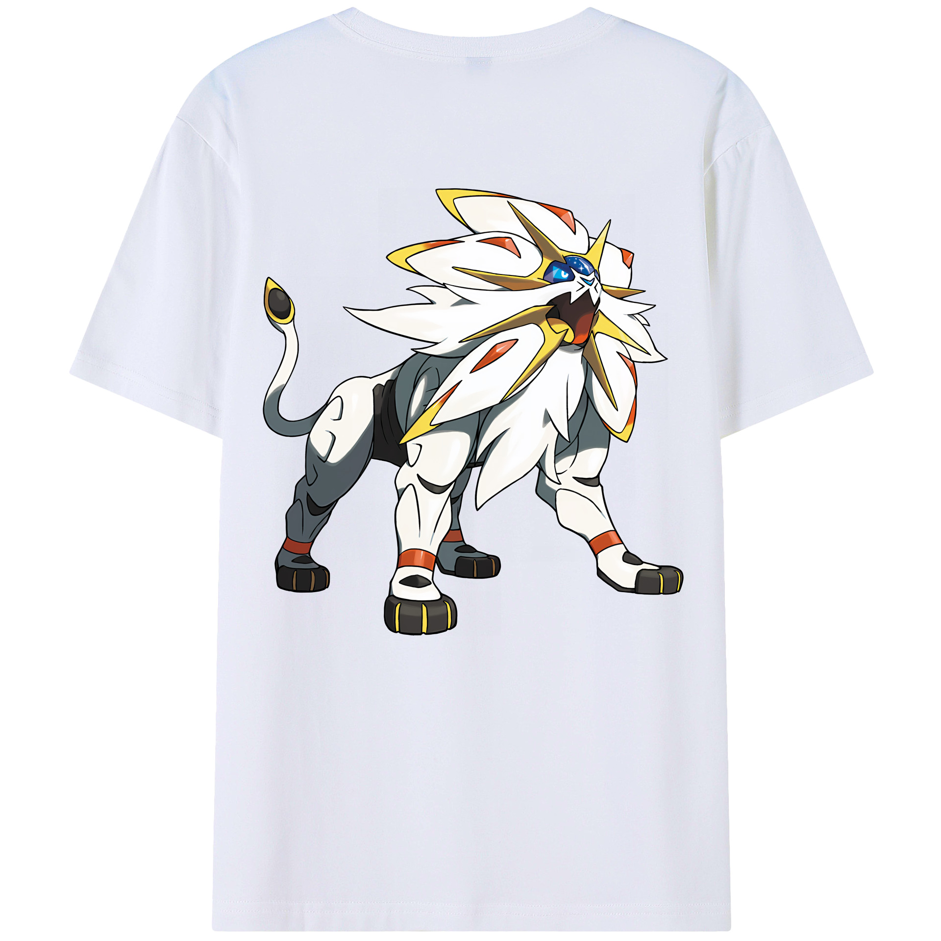 （画像用） ポケットモンスター Pokémon 綿100％半袖Tシャツ（背面プリント）