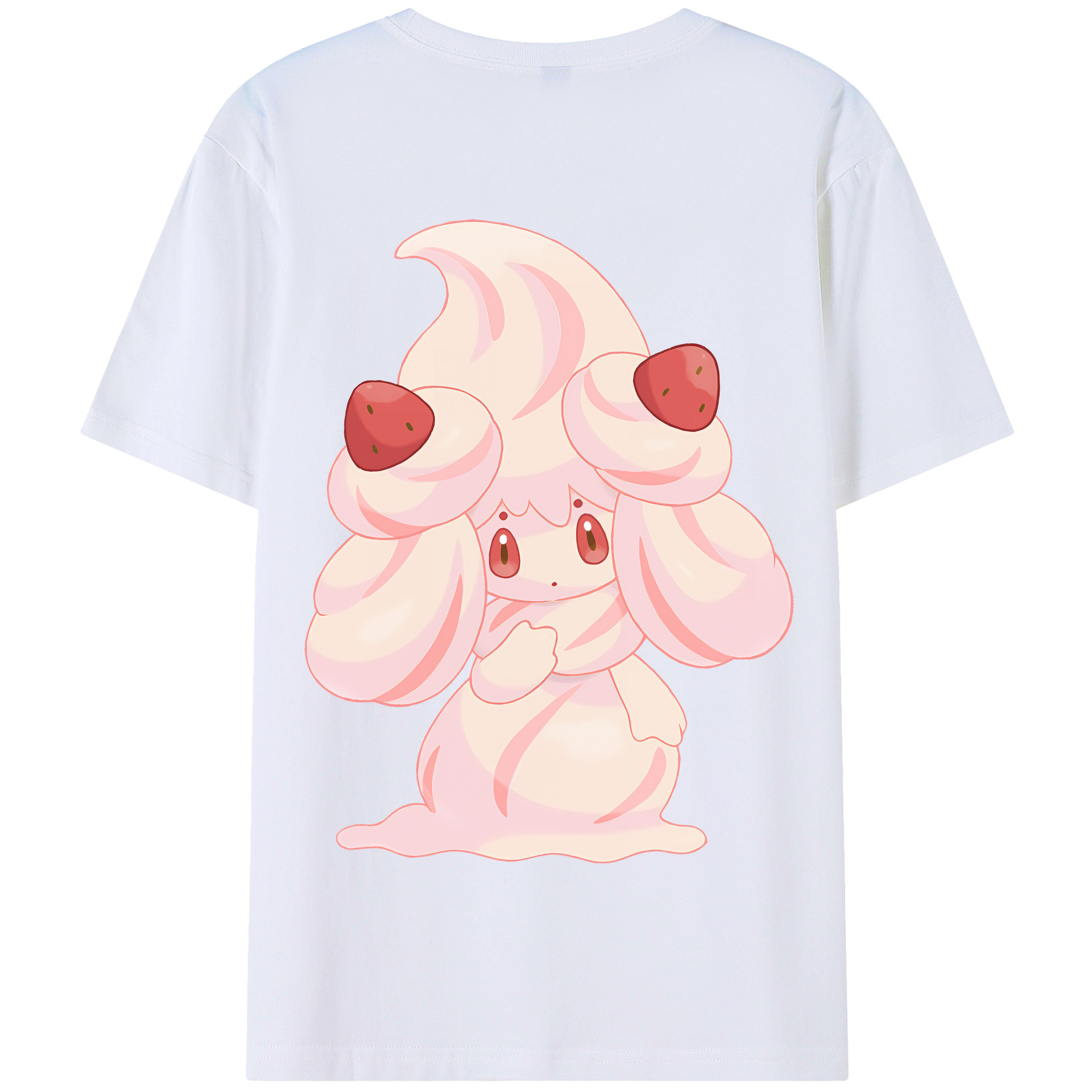 （画像用） ポケットモンスター Pokémon 綿100％半袖Tシャツ（背面プリント）