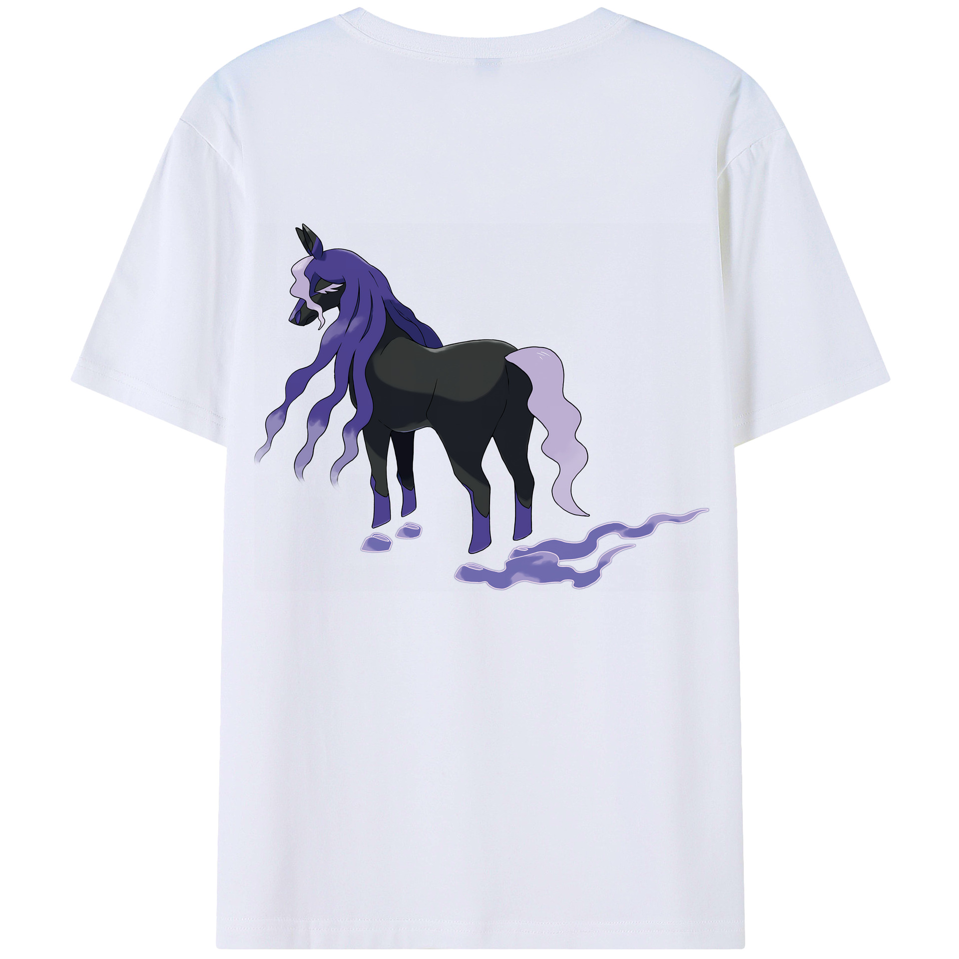 （画像用） ポケットモンスター Pokémon 綿100％半袖Tシャツ（背面プリント）