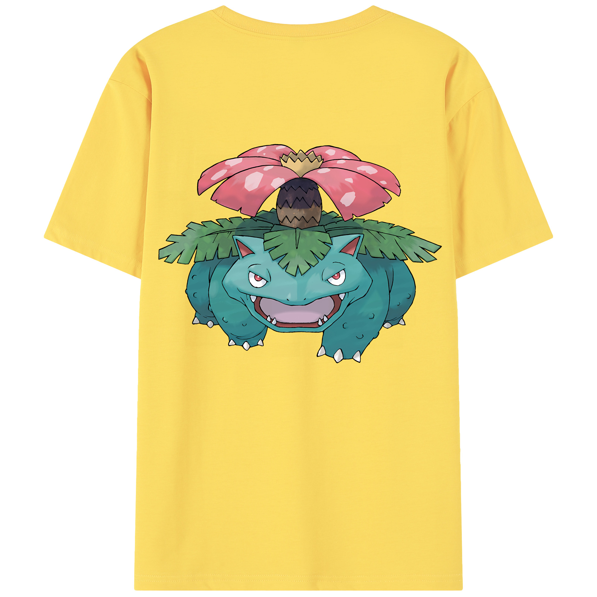 （画像用） ポケットモンスター Pokémon 綿100％半袖Tシャツ（背面プリント）