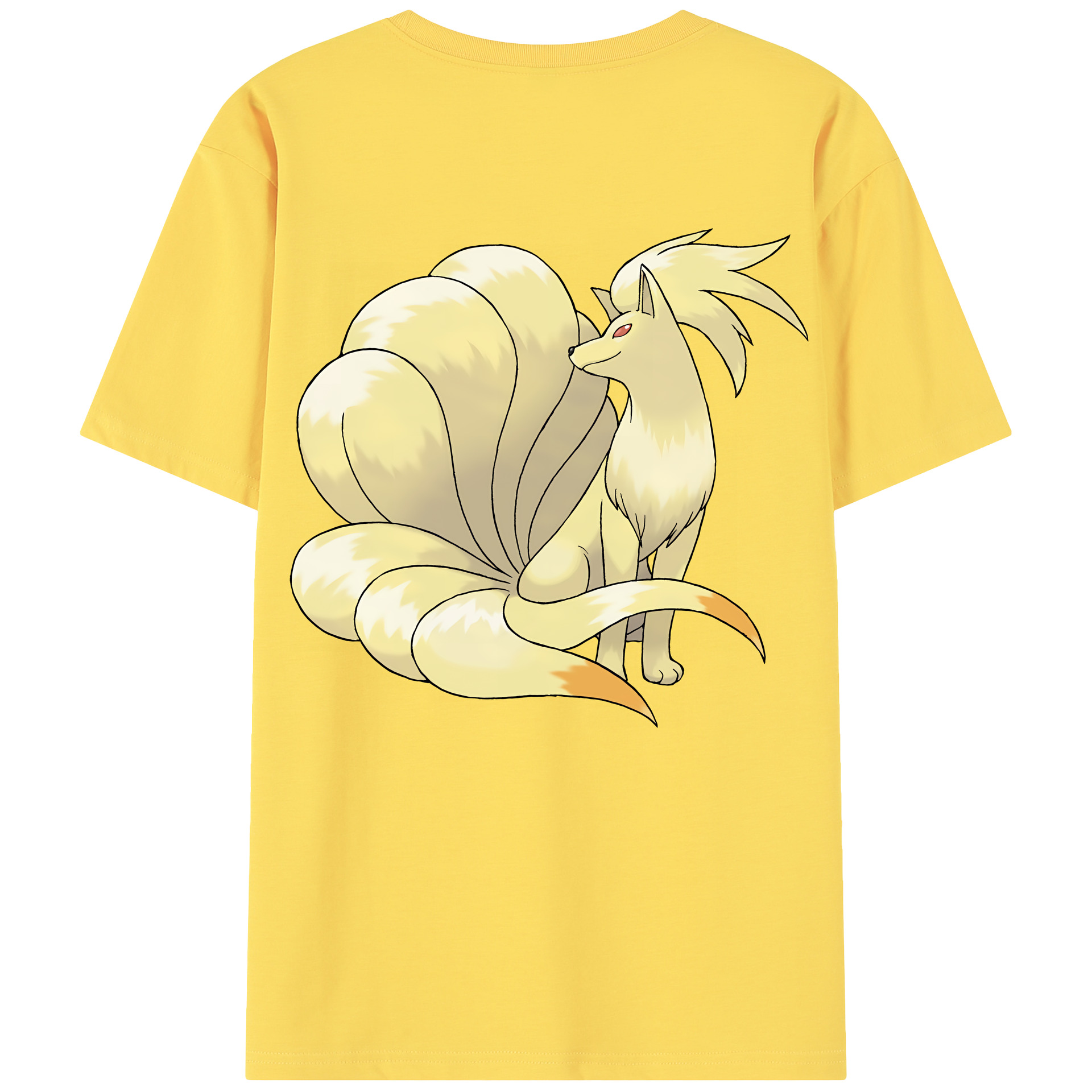 （画像用） ポケットモンスター Pokémon 綿100％半袖Tシャツ（背面プリント）