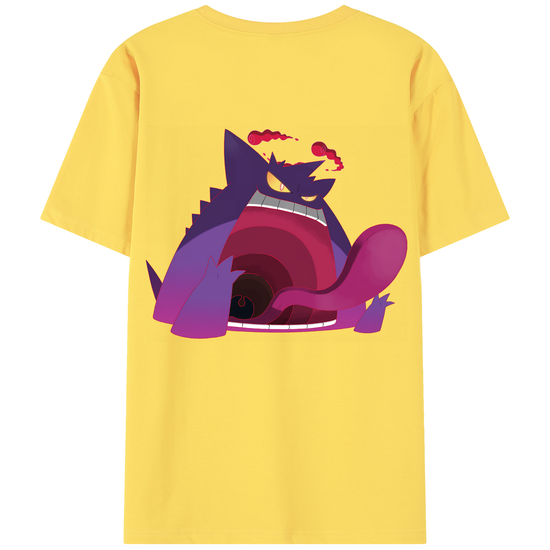 （画像用） ポケットモンスター Pokémon 綿100％半袖Tシャツ（背面プリント）