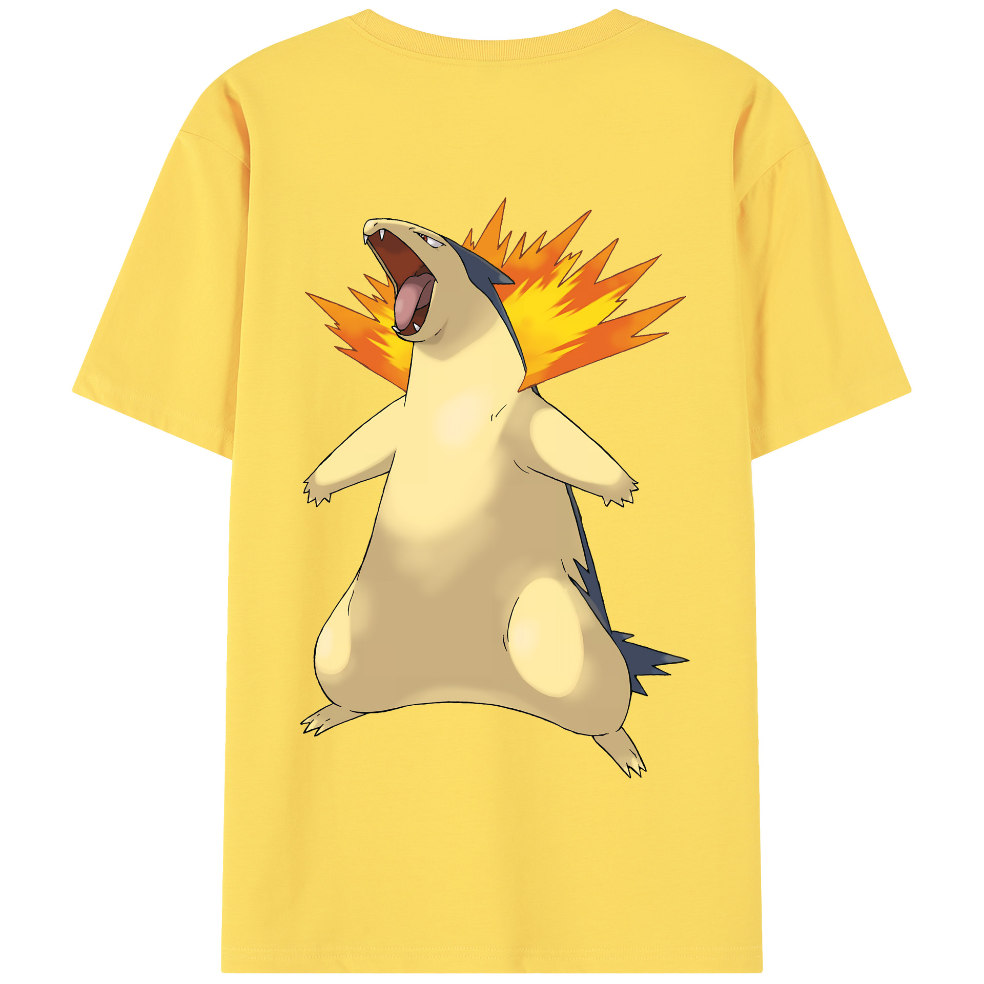 （画像用） ポケットモンスター Pokémon 綿100％半袖Tシャツ（背面プリント）