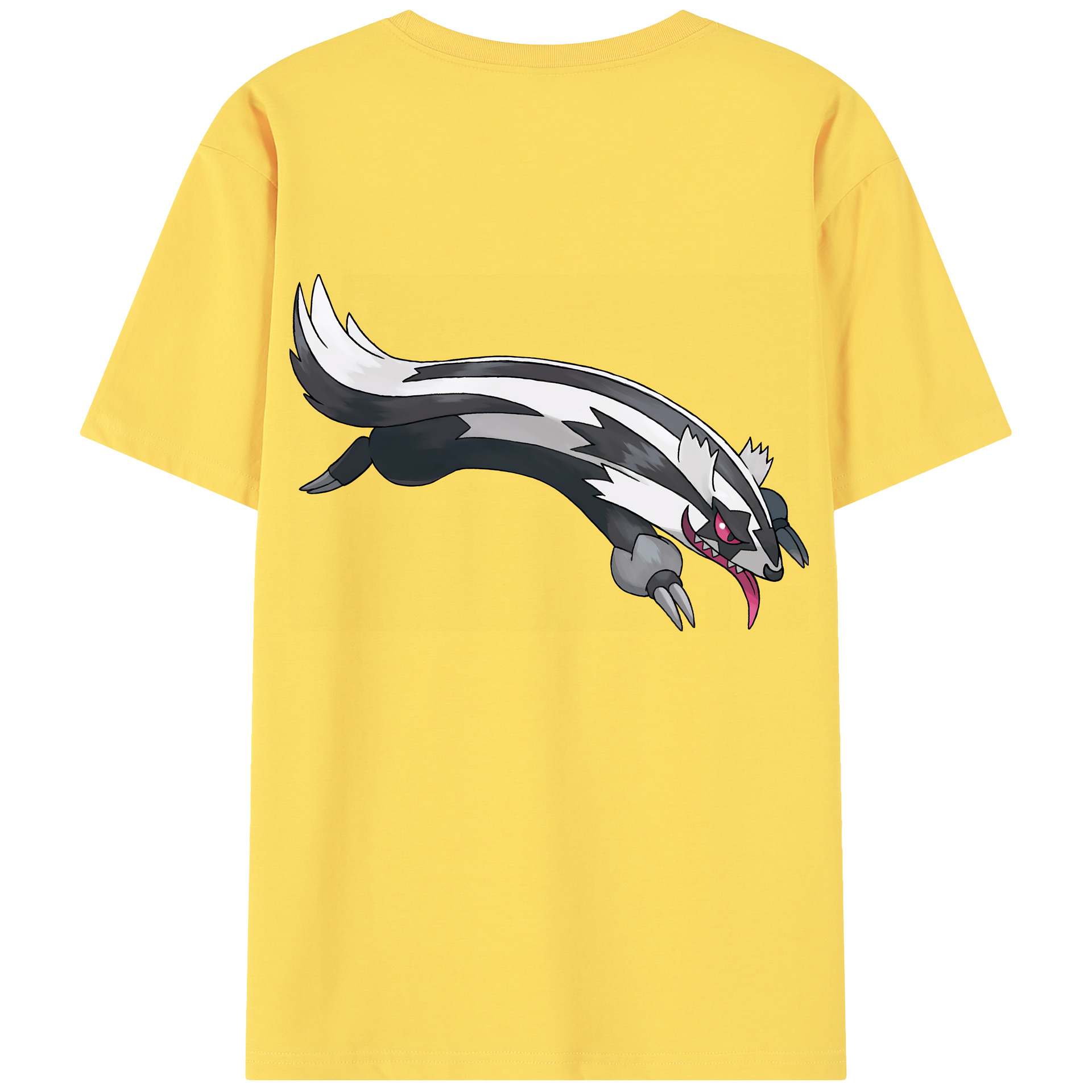 （画像用） ポケットモンスター Pokémon 綿100％半袖Tシャツ（背面プリント）