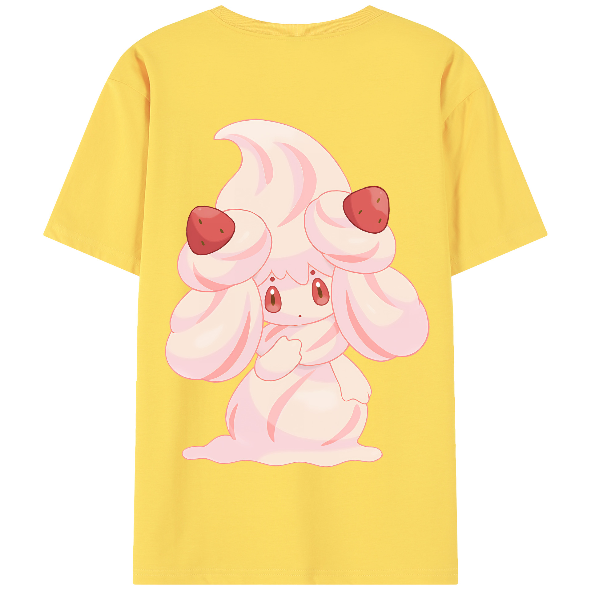 （画像用） ポケットモンスター Pokémon 綿100％半袖Tシャツ（背面プリント）