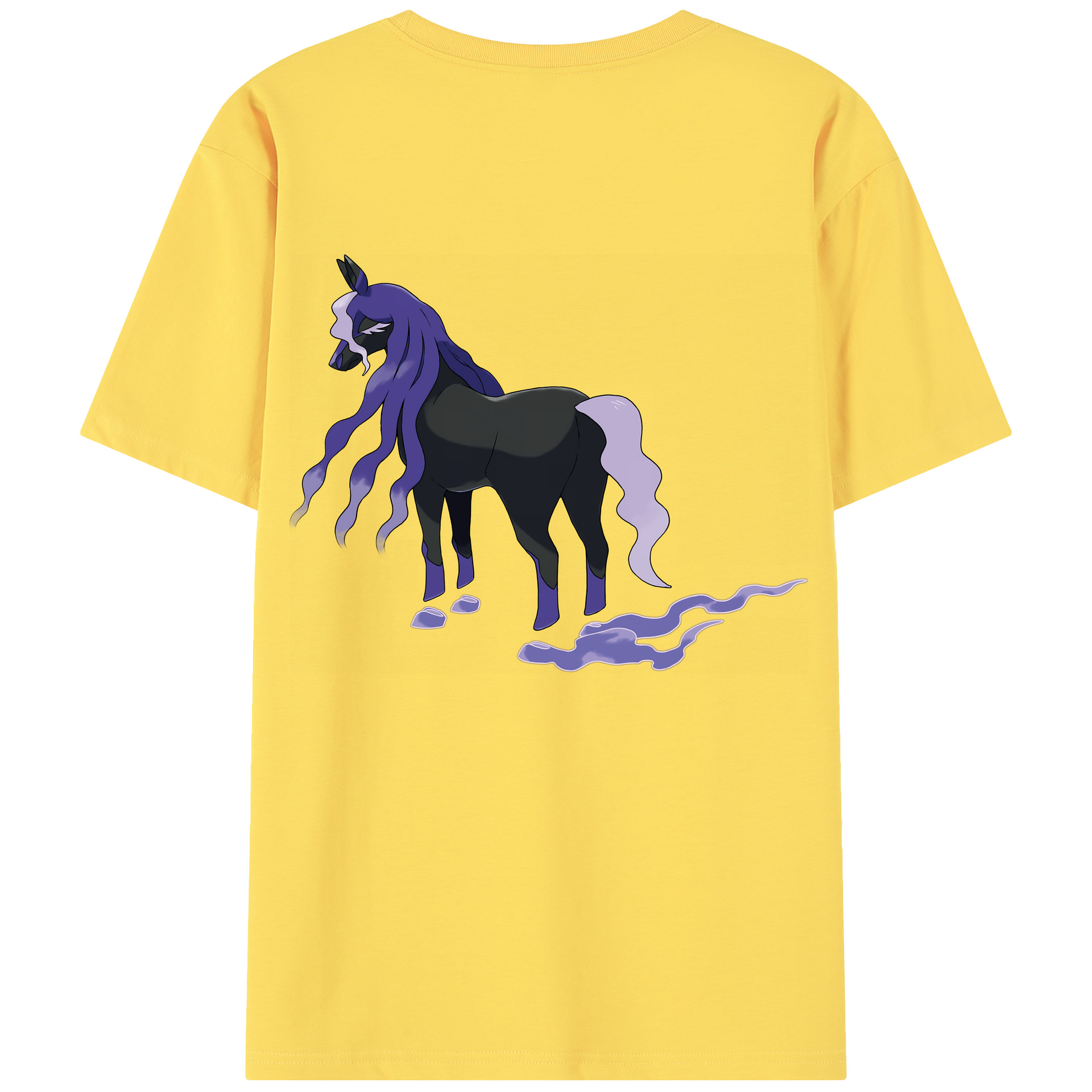 （画像用） ポケットモンスター Pokémon 綿100％半袖Tシャツ（背面プリント）