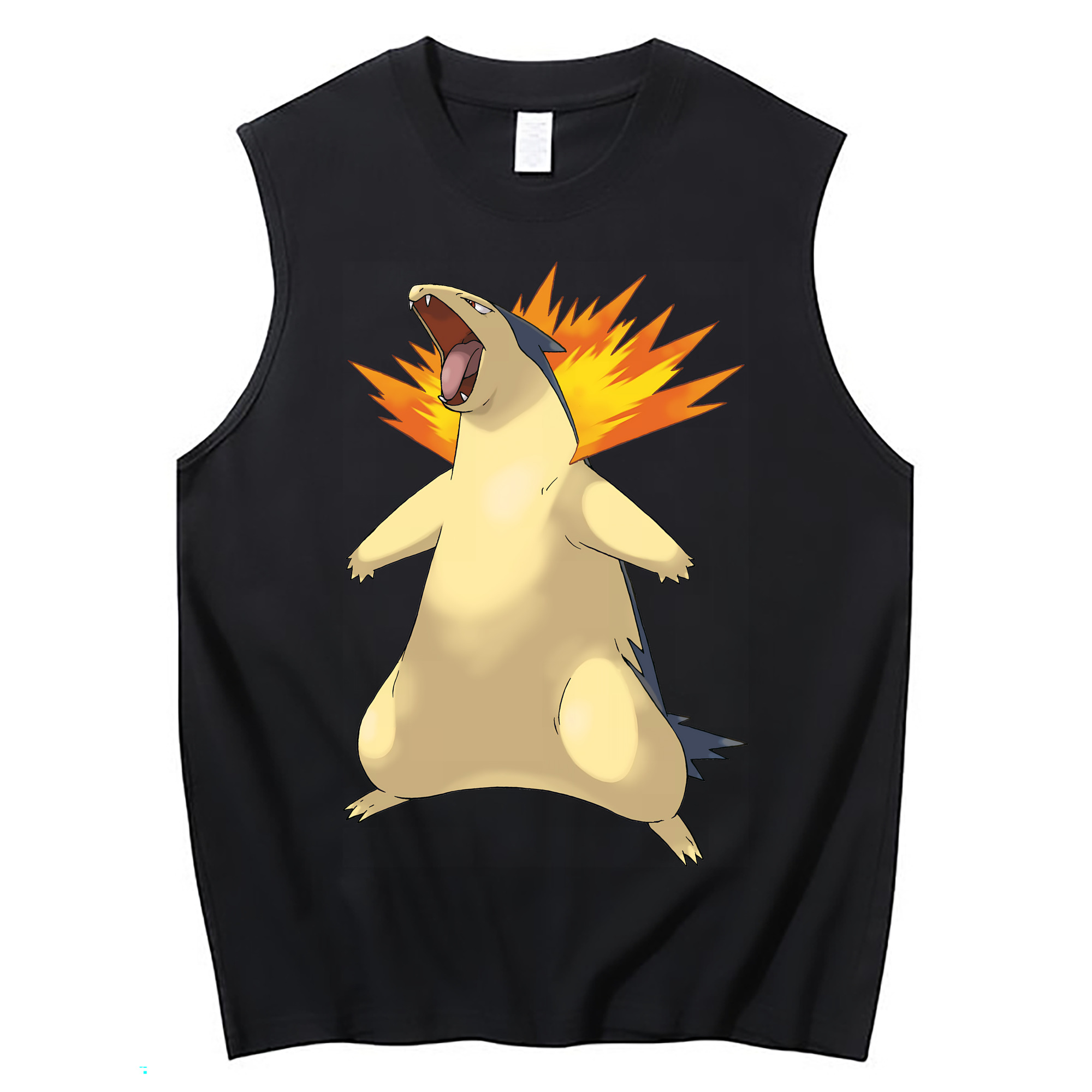 （画像用） ポケットモンスター Pokémon コットン100％タンクトップ（フロントプリント）