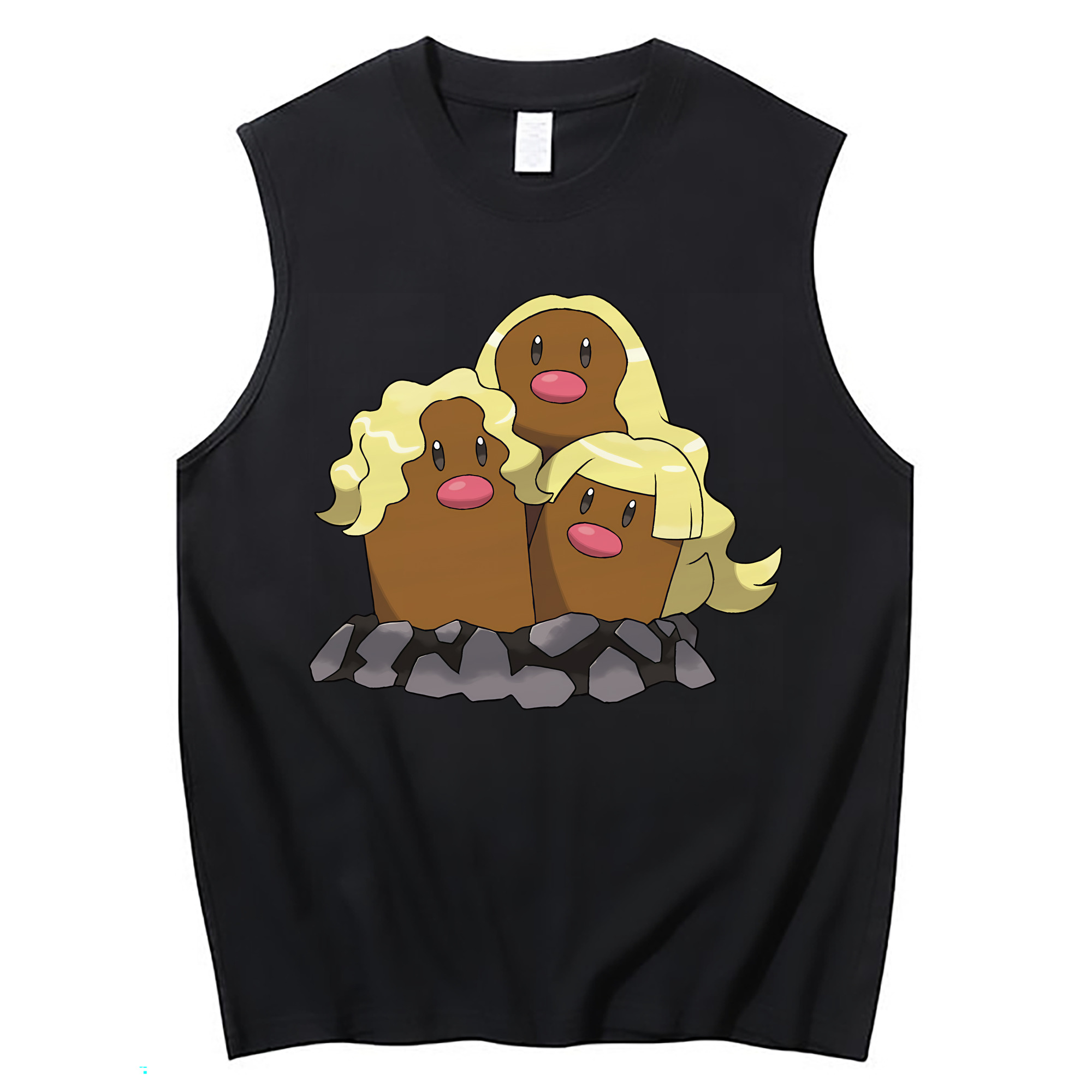 （画像用） ポケットモンスター Pokémon コットン100％タンクトップ（フロントプリント）