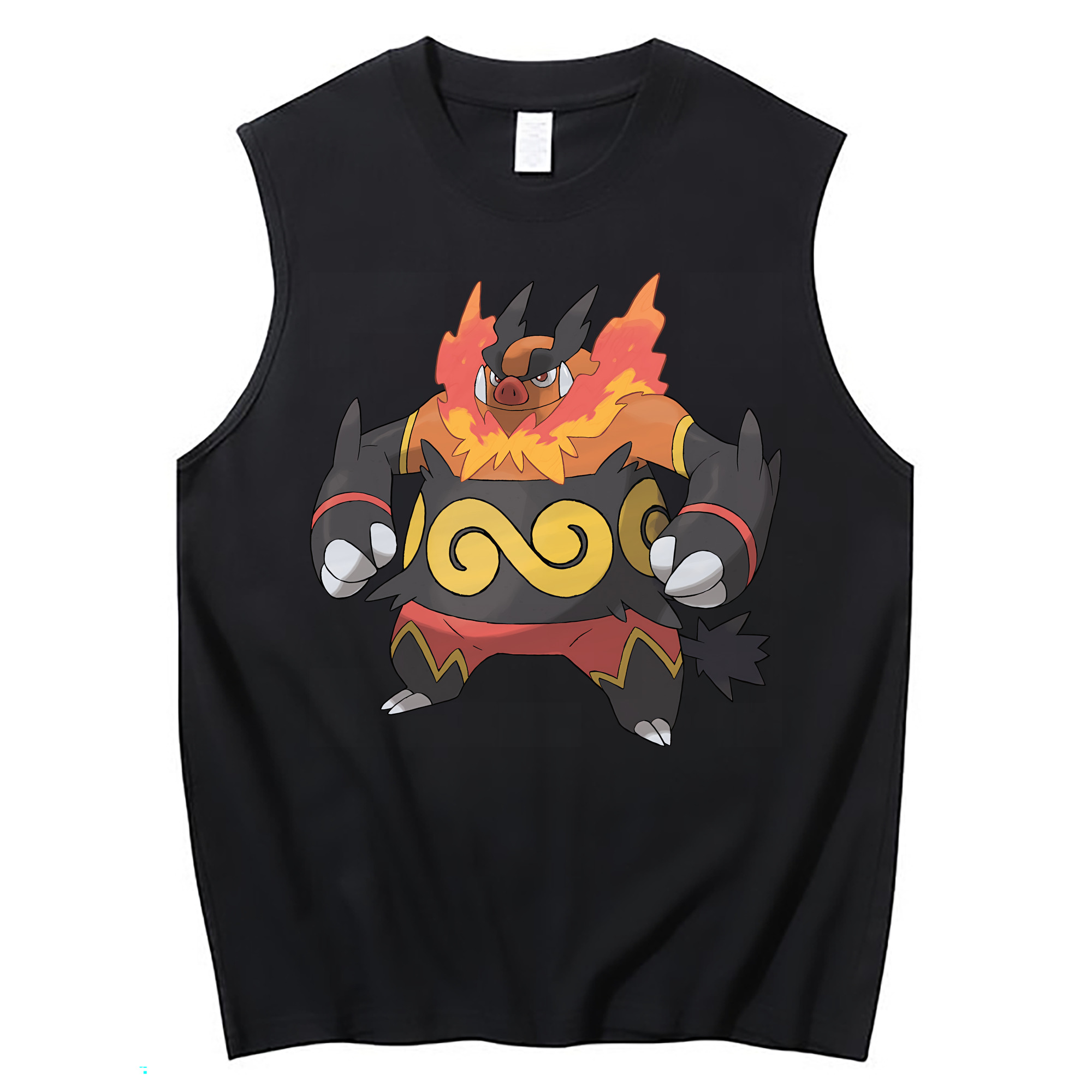 （画像用） ポケットモンスター Pokémon コットン100％タンクトップ（フロントプリント）