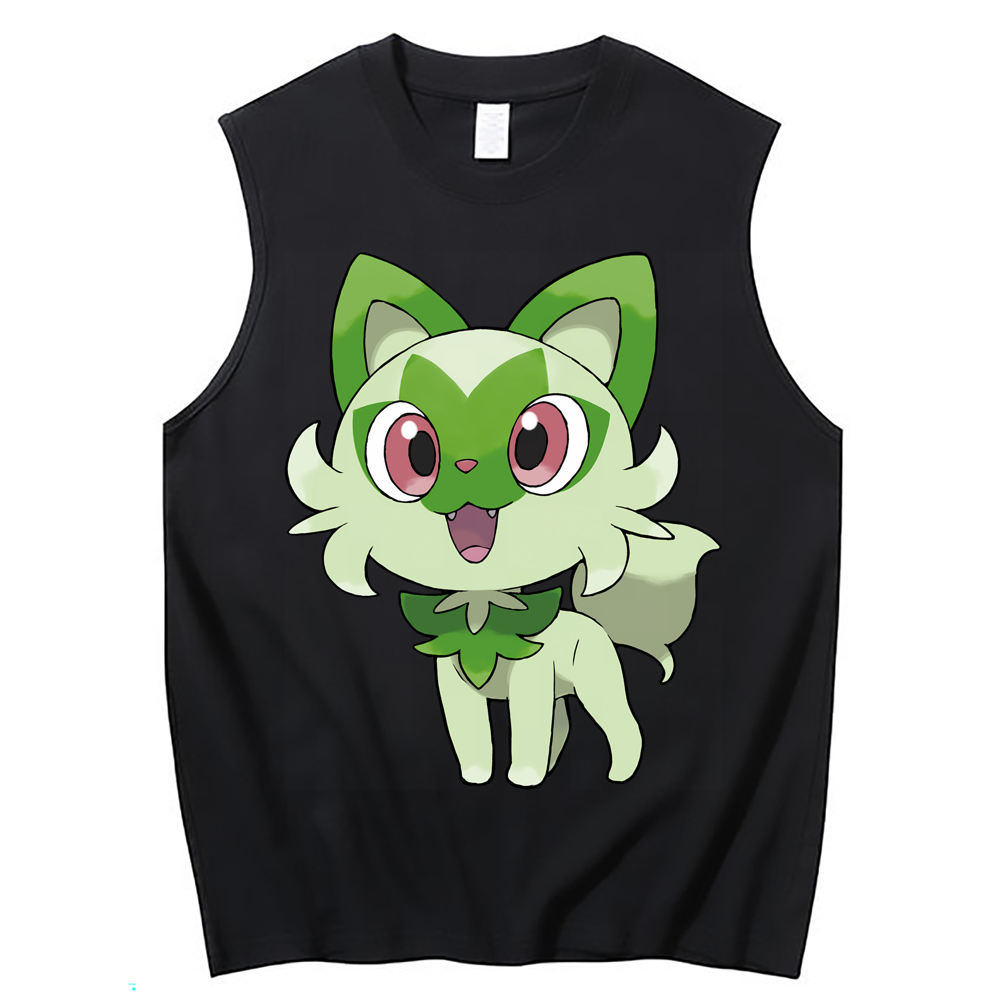 （画像用） ポケットモンスター Pokémon コットン100％タンクトップ（フロントプリント）