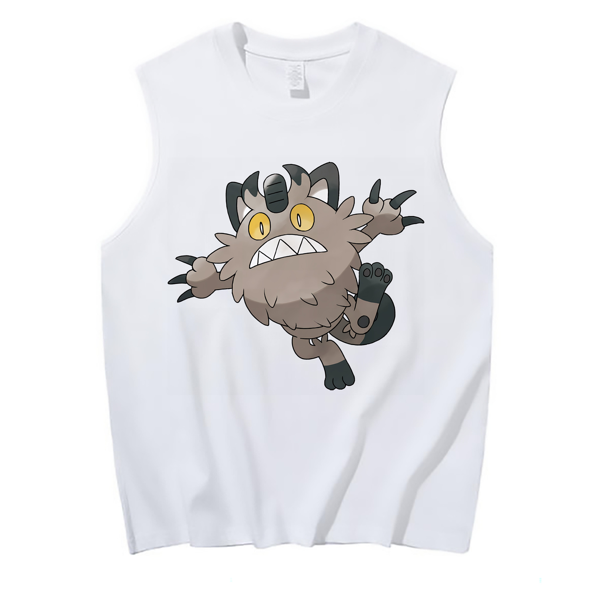 （画像用） ポケットモンスター Pokémon コットン100％タンクトップ（フロントプリント）