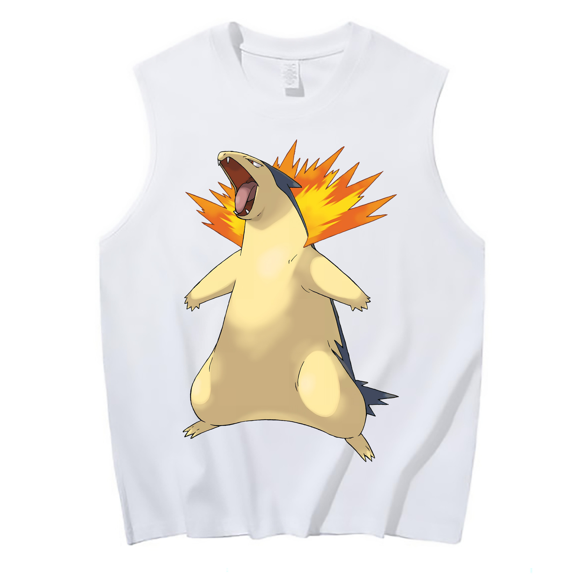 （画像用） ポケットモンスター Pokémon コットン100％タンクトップ（フロントプリント）