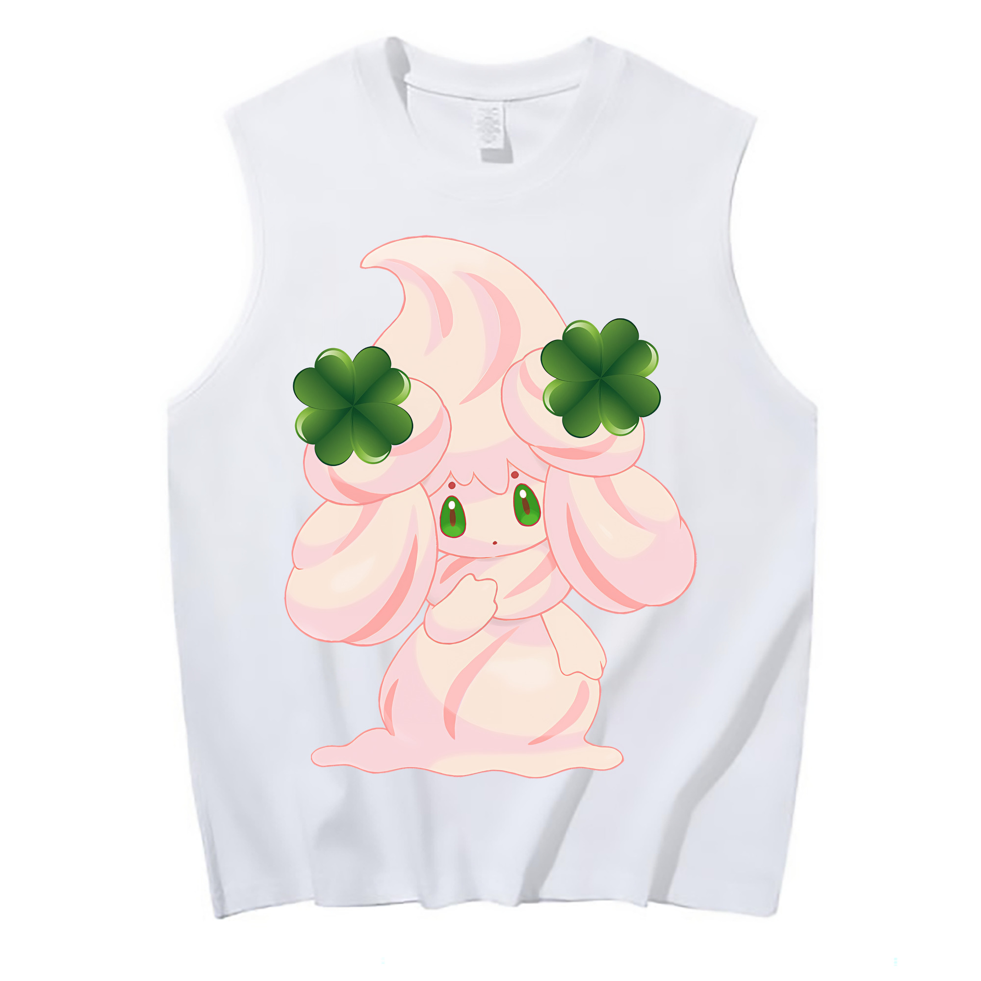 （画像用） ポケットモンスター Pokémon コットン100％タンクトップ（フロントプリント）