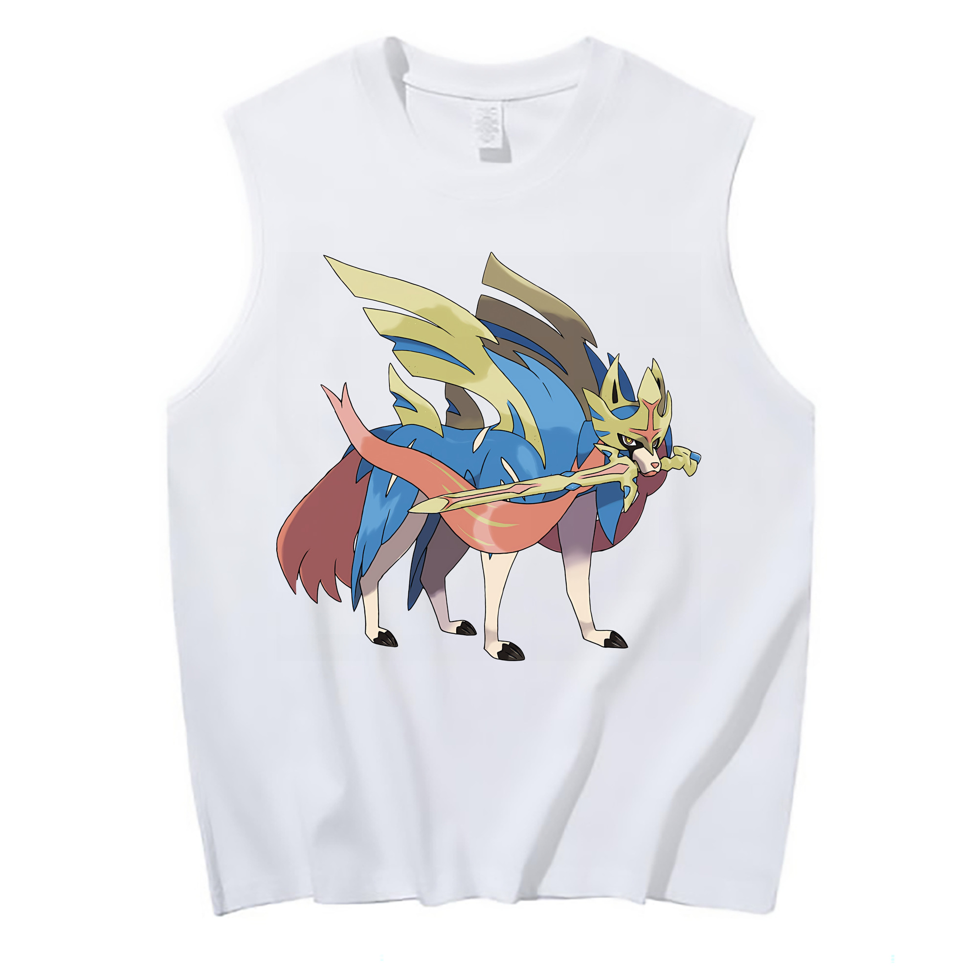 （画像用） ポケットモンスター Pokémon コットン100％タンクトップ（フロントプリント）