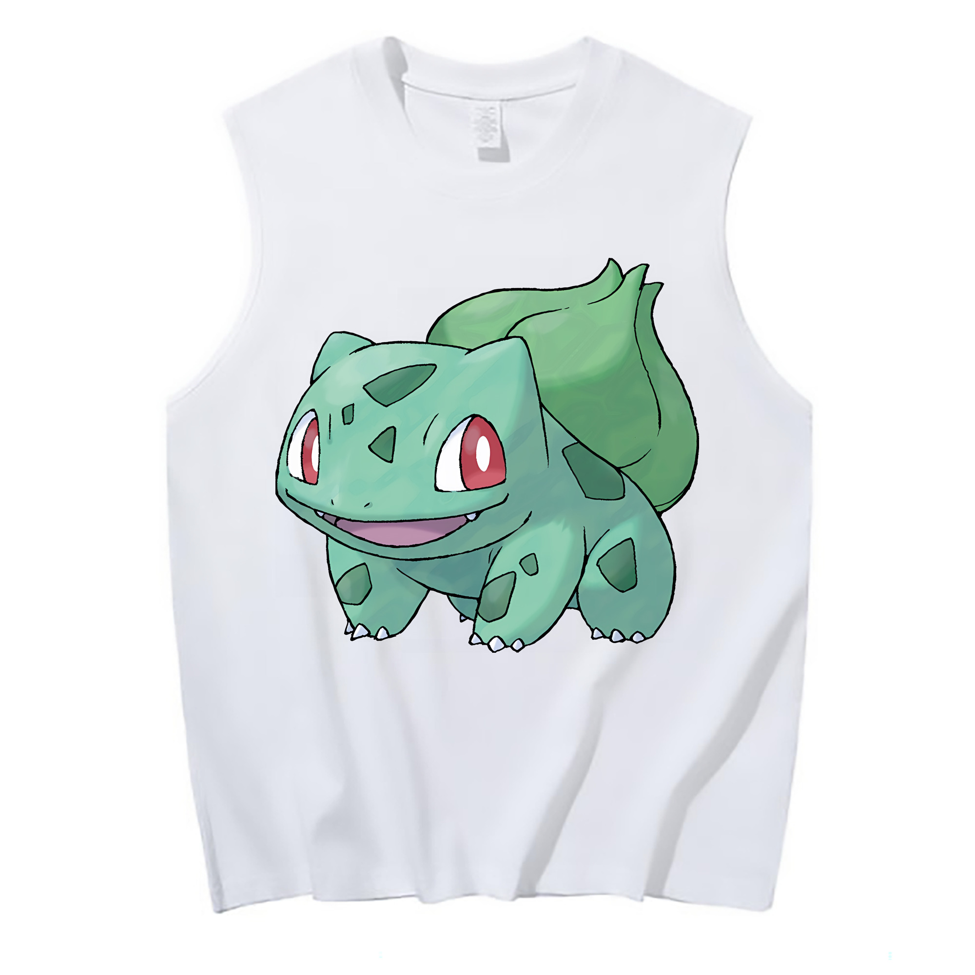 （画像用） ポケットモンスター Pokémon コットン100％タンクトップ（フロントプリント）