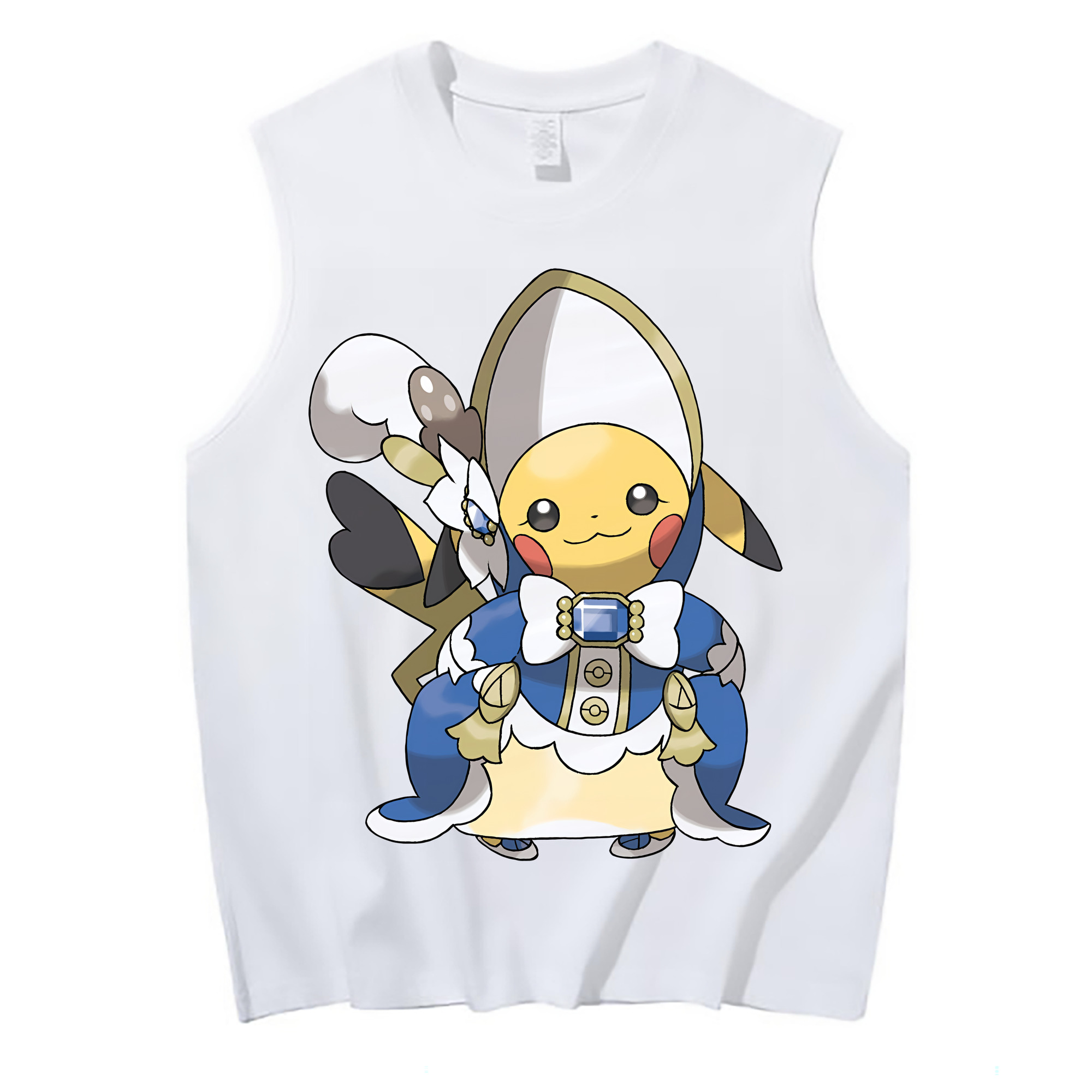 （画像用） ポケットモンスター Pokémon コットン100％タンクトップ（フロントプリント）