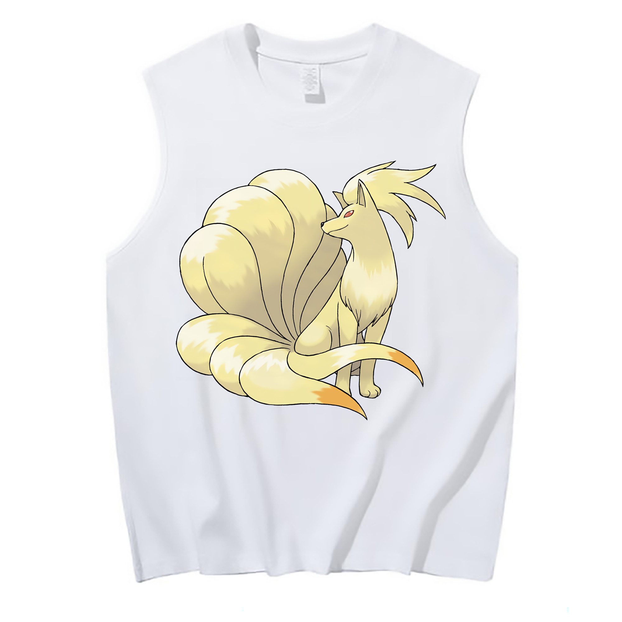 （画像用） ポケットモンスター Pokémon コットン100％タンクトップ（フロントプリント）