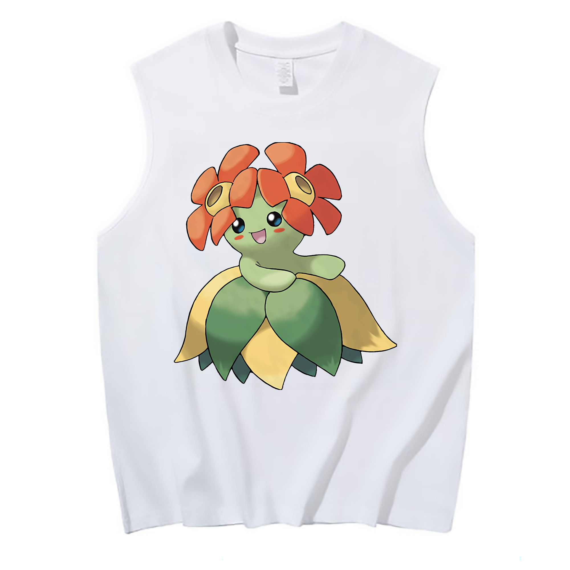 （画像用） ポケットモンスター Pokémon コットン100％タンクトップ（フロントプリント）