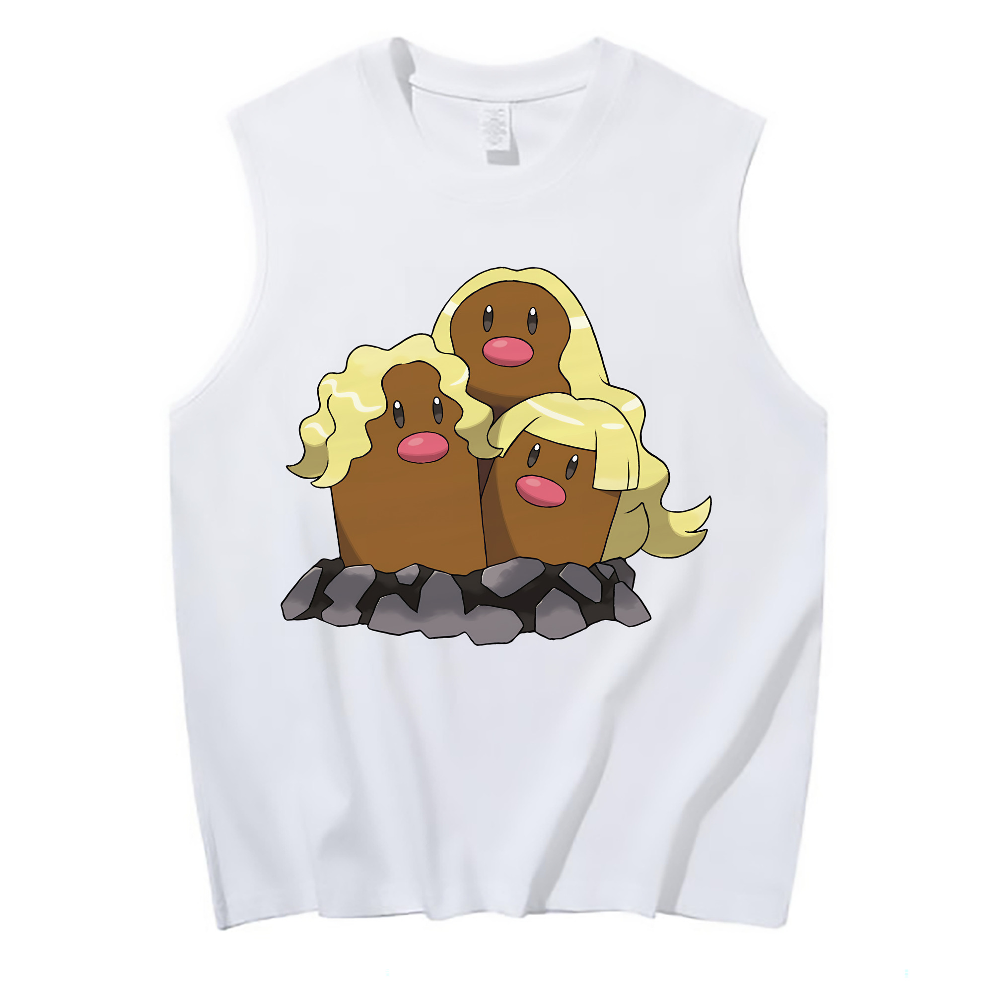 （画像用） ポケットモンスター Pokémon コットン100％タンクトップ（フロントプリント）