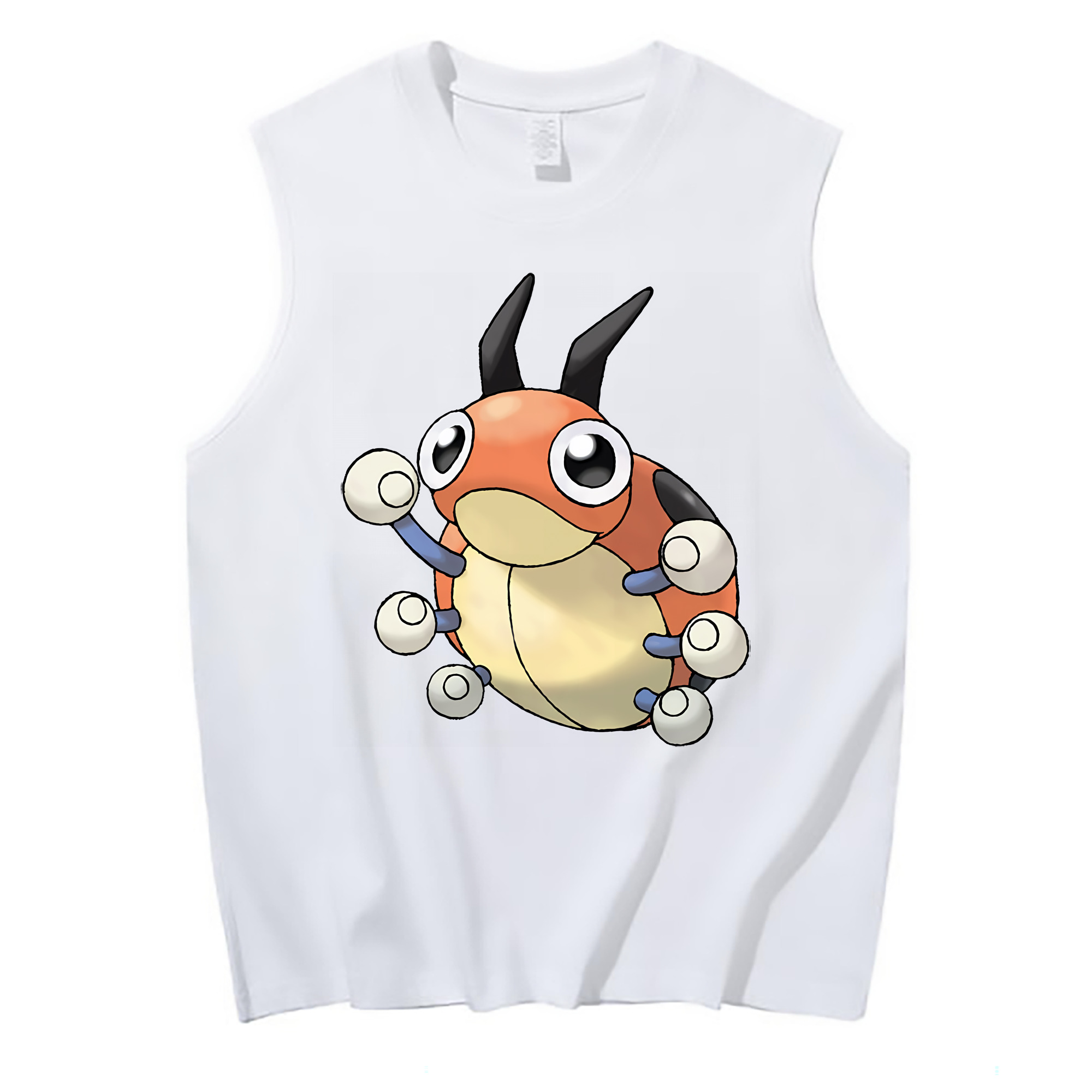 （画像用） ポケットモンスター Pokémon コットン100％タンクトップ（フロントプリント）