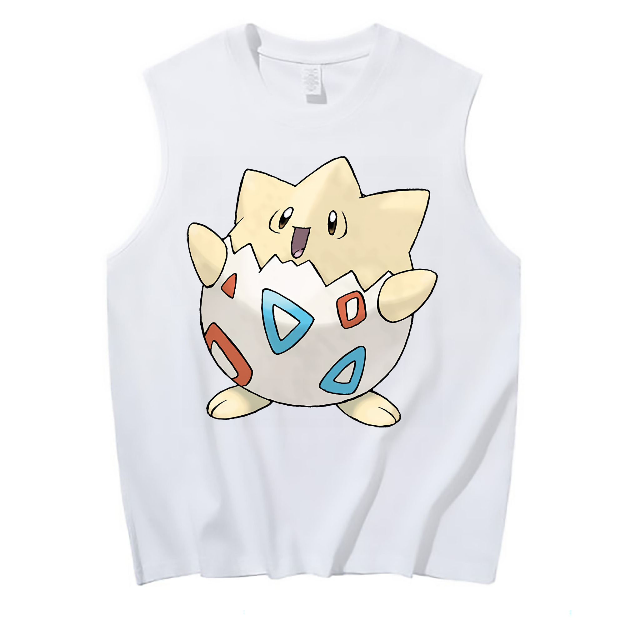 （画像用） ポケットモンスター Pokémon コットン100％タンクトップ（フロントプリント）
