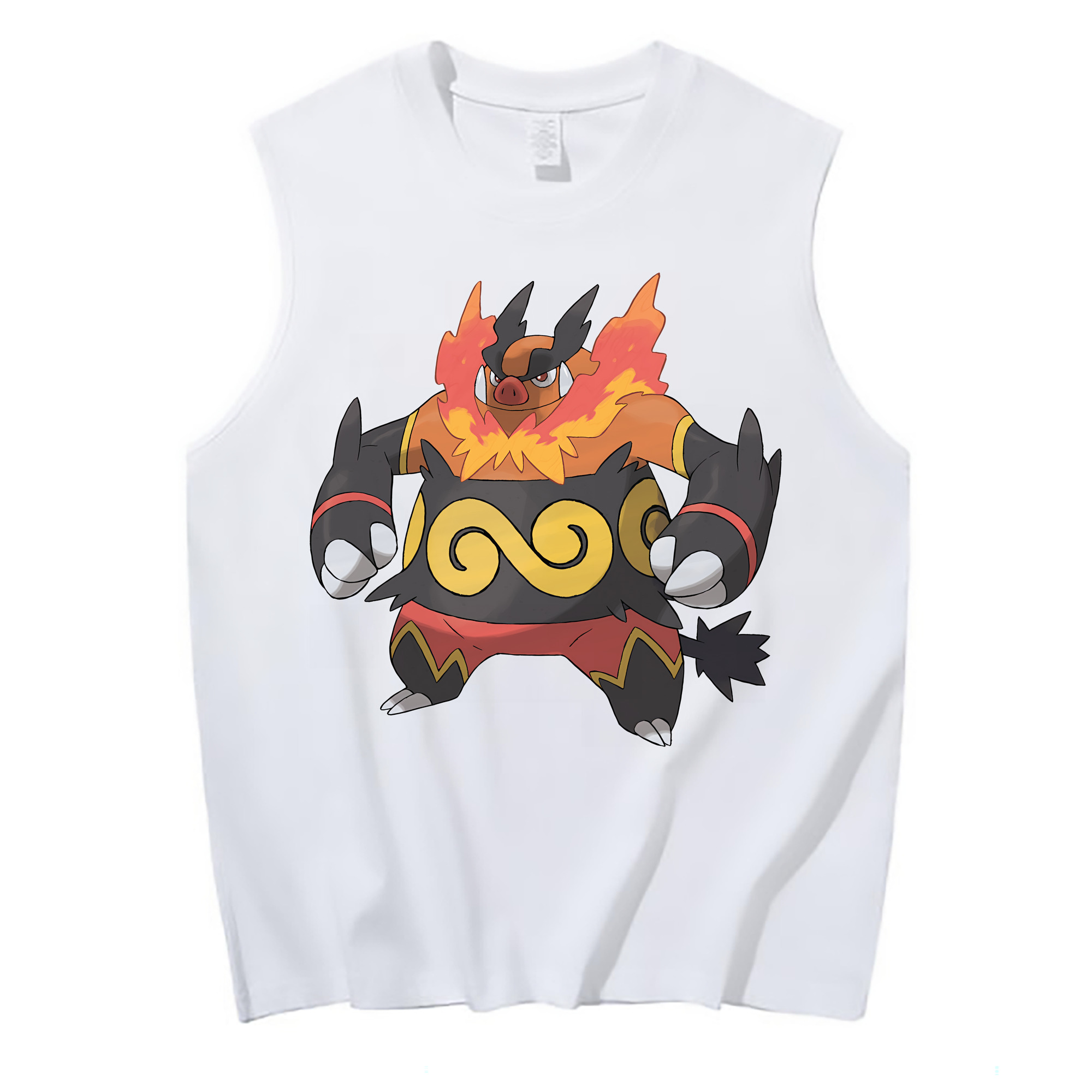（画像用） ポケットモンスター Pokémon コットン100％タンクトップ（フロントプリント）