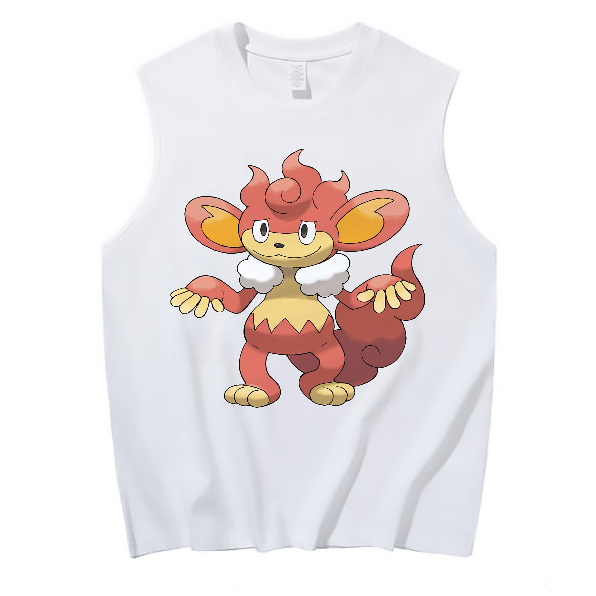 （画像用） ポケットモンスター Pokémon コットン100％タンクトップ（フロントプリント）