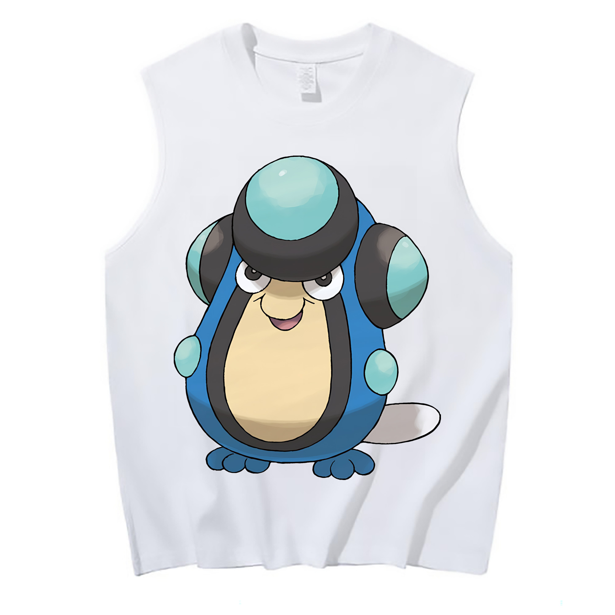（画像用） ポケットモンスター Pokémon コットン100％タンクトップ（フロントプリント）