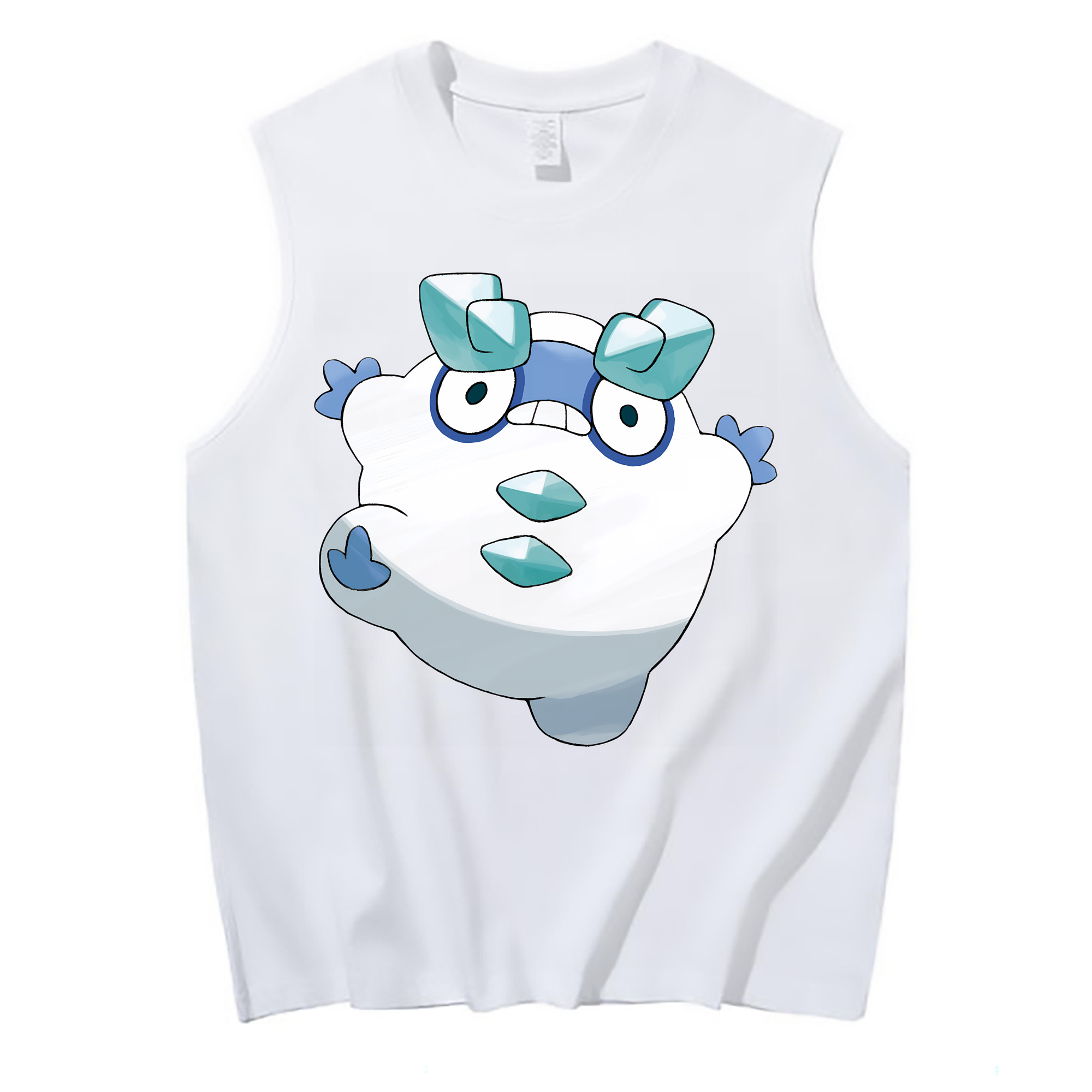 （画像用） ポケットモンスター Pokémon コットン100％タンクトップ（フロントプリント）