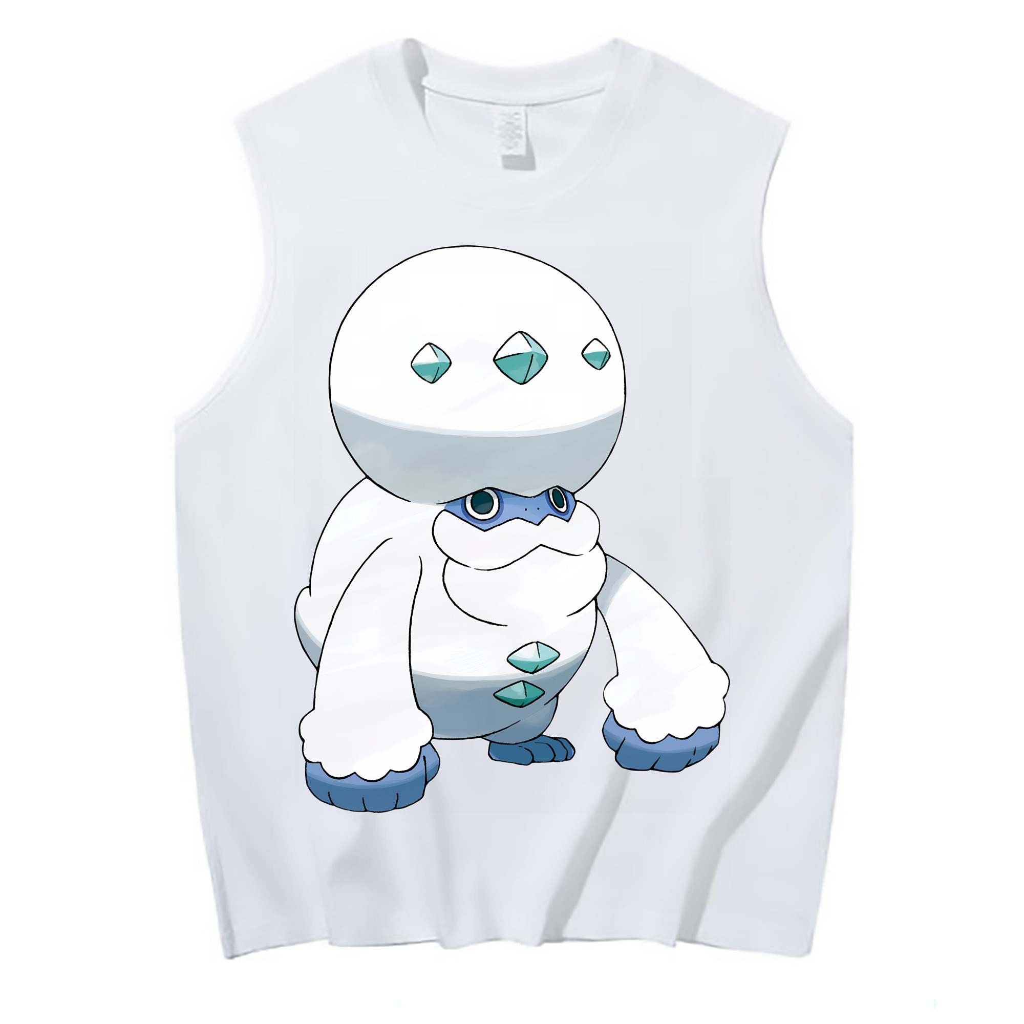 （画像用） ポケットモンスター Pokémon コットン100％タンクトップ（フロントプリント）
