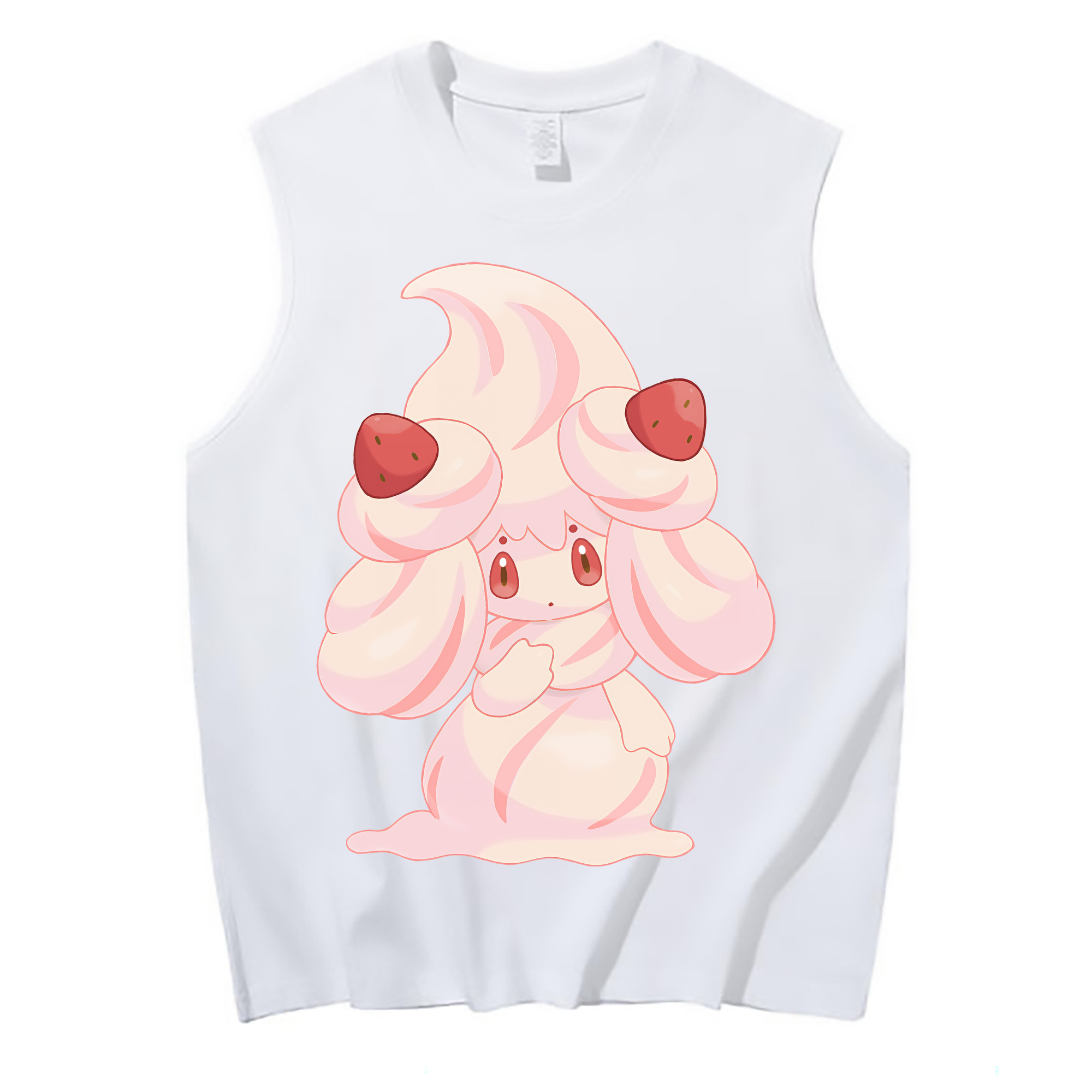 （画像用） ポケットモンスター Pokémon コットン100％タンクトップ（フロントプリント）