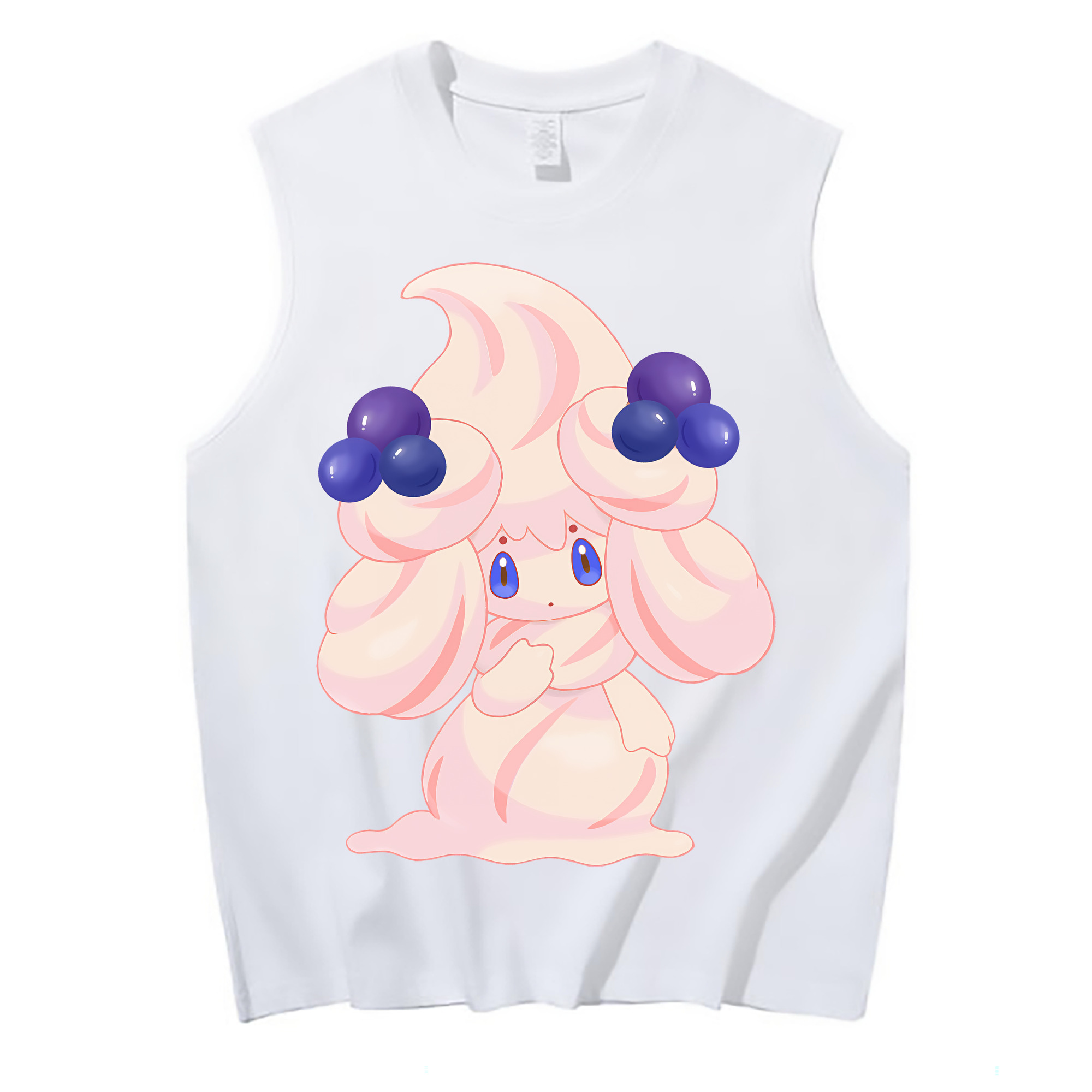 （画像用） ポケットモンスター Pokémon コットン100％タンクトップ（フロントプリント）