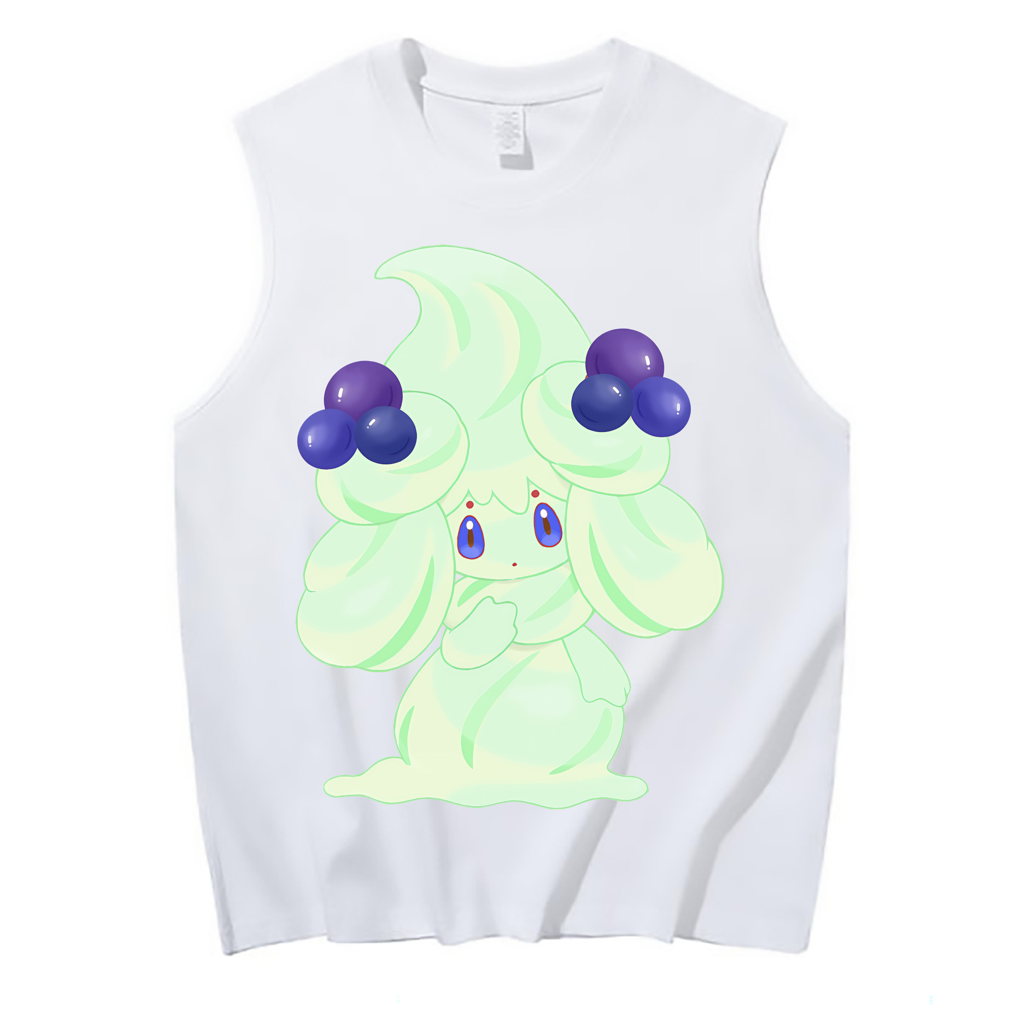 （画像用） ポケットモンスター Pokémon コットン100％タンクトップ（フロントプリント）