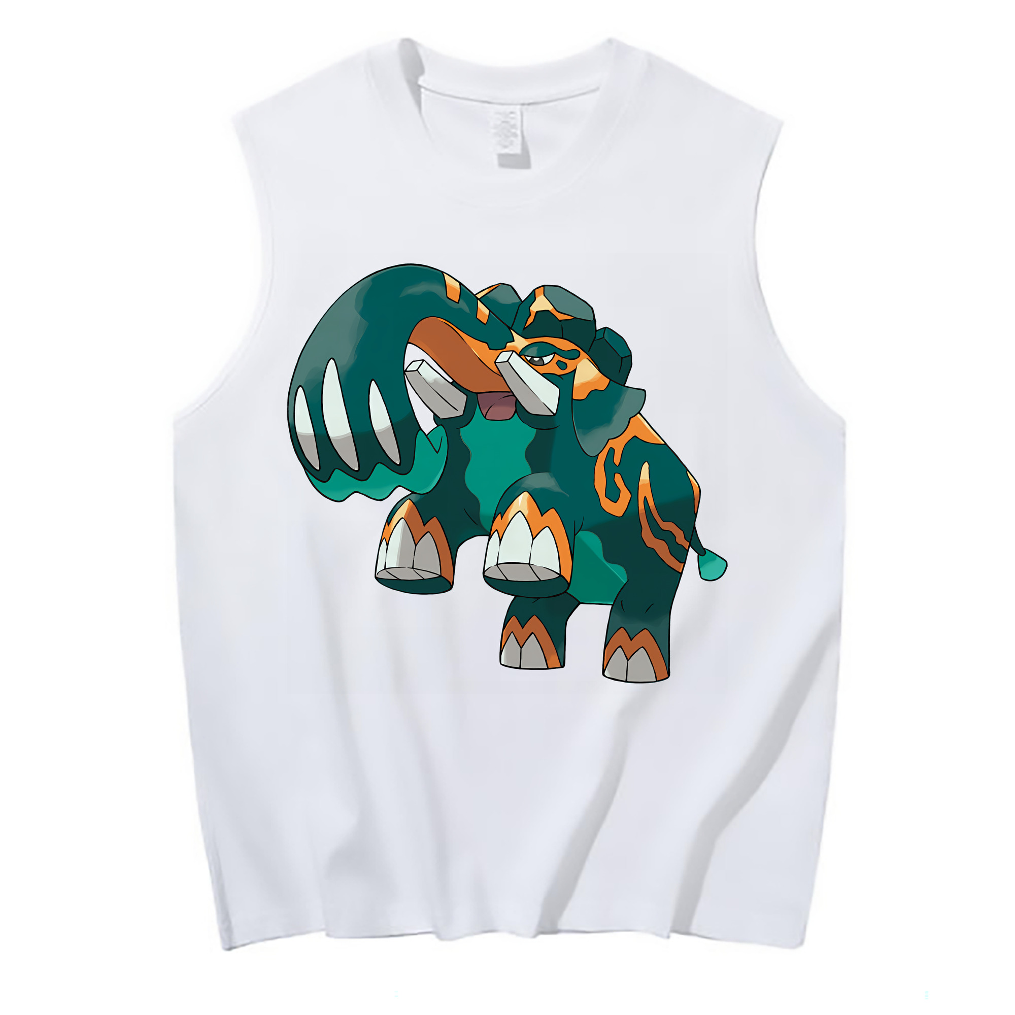 （画像用） ポケットモンスター Pokémon コットン100％タンクトップ（フロントプリント）