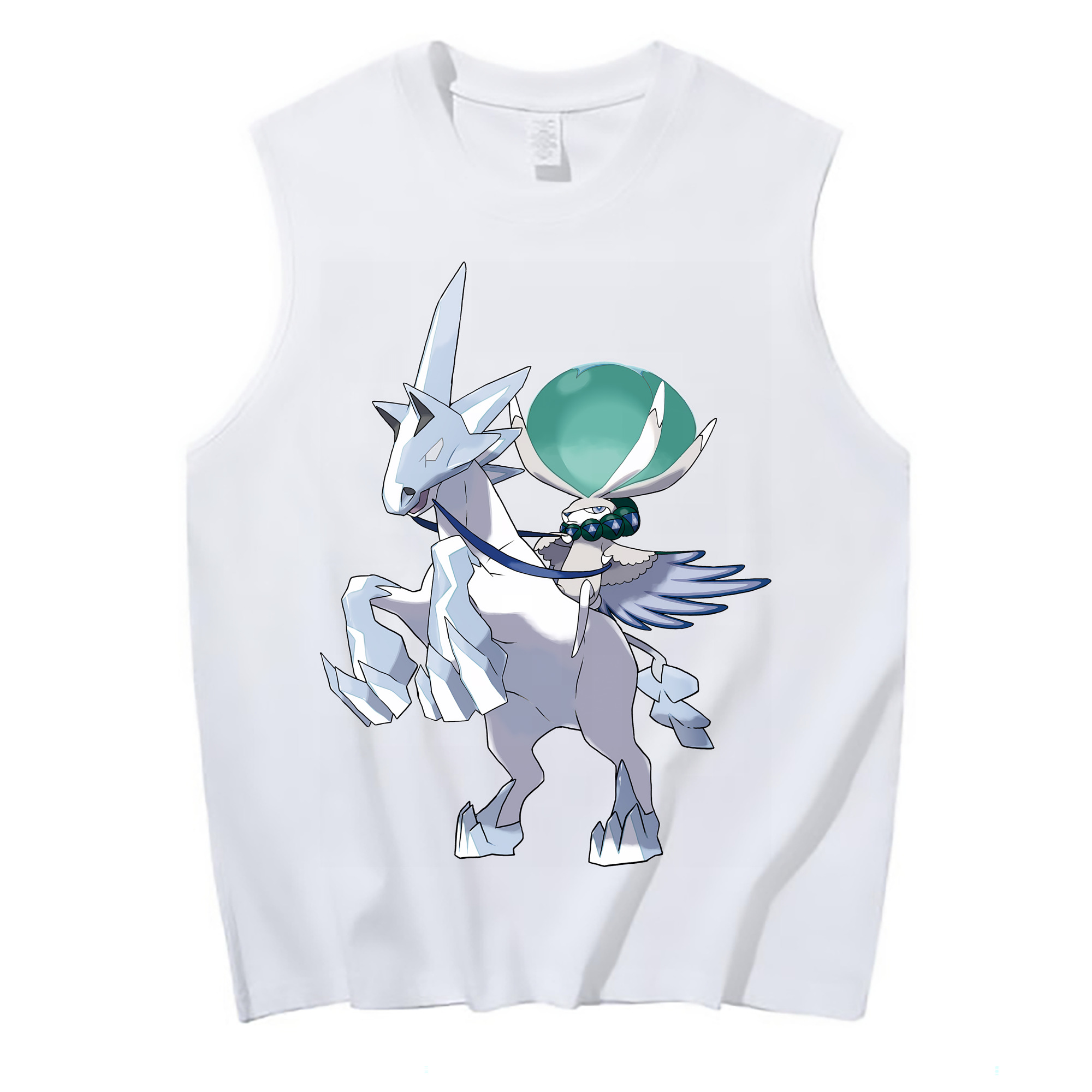 （画像用） ポケットモンスター Pokémon コットン100％タンクトップ（フロントプリント）