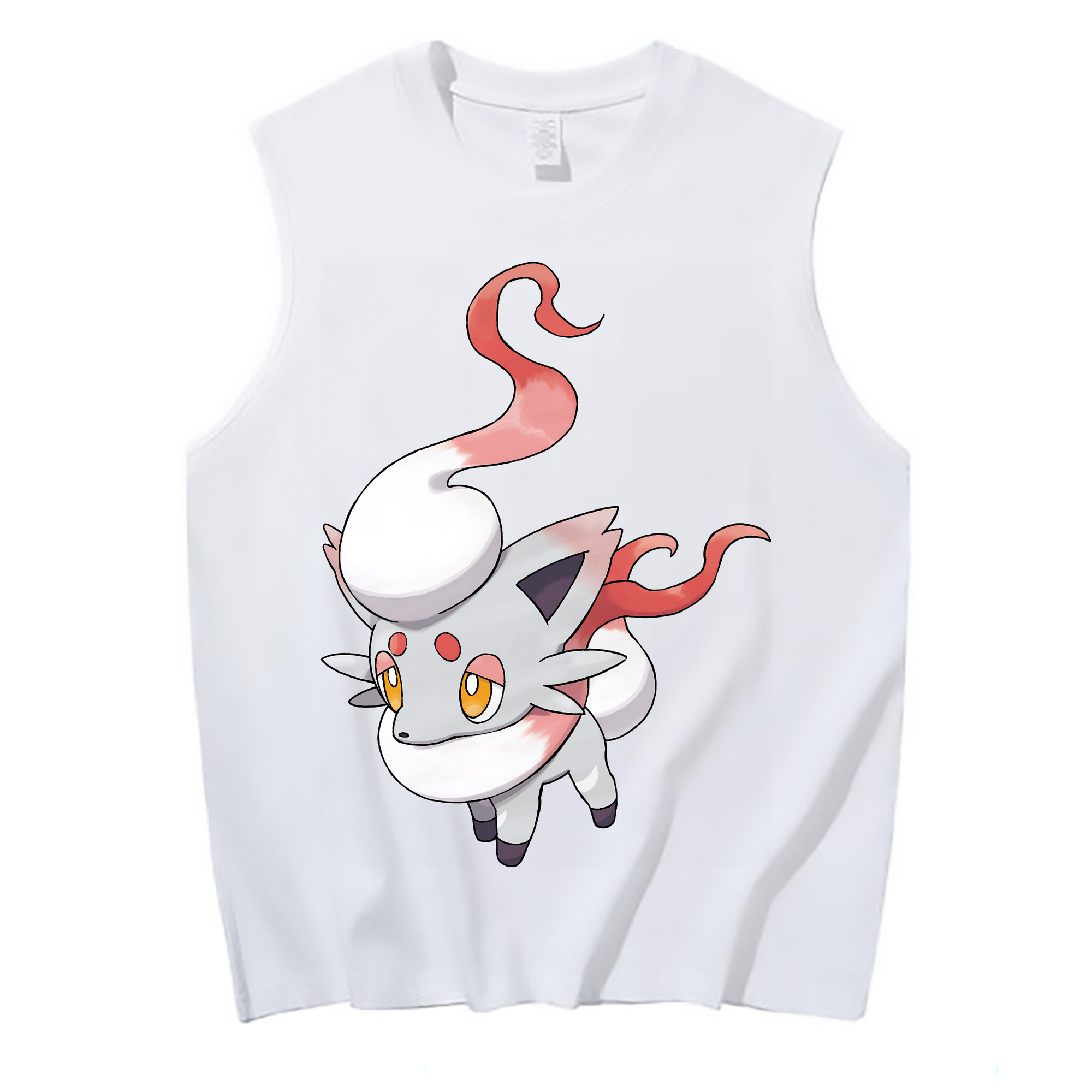 （画像用） ポケットモンスター Pokémon コットン100％タンクトップ（フロントプリント）