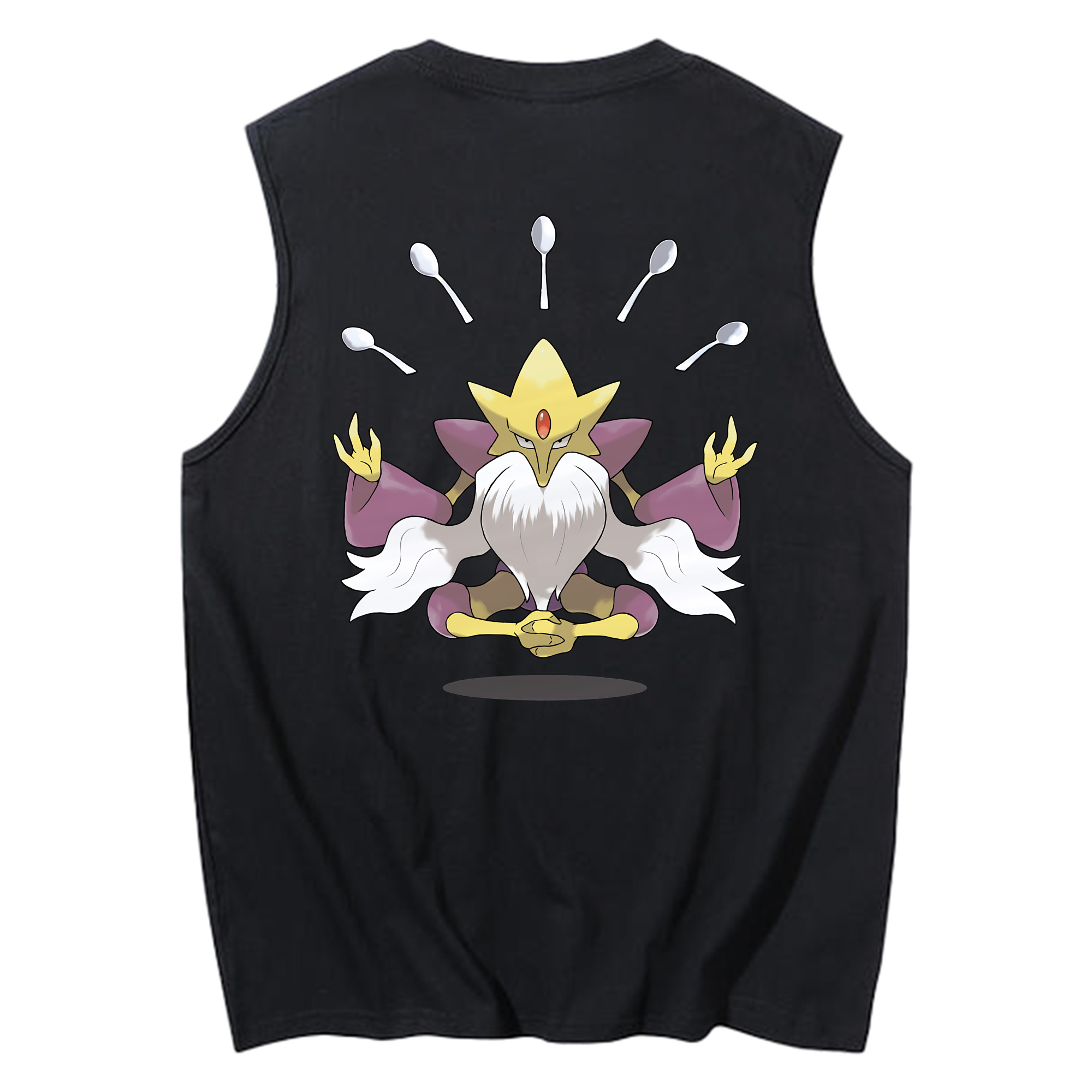 （画像用） ポケットモンスター Pokémon コットン100％タンクトップ（背面プリント）