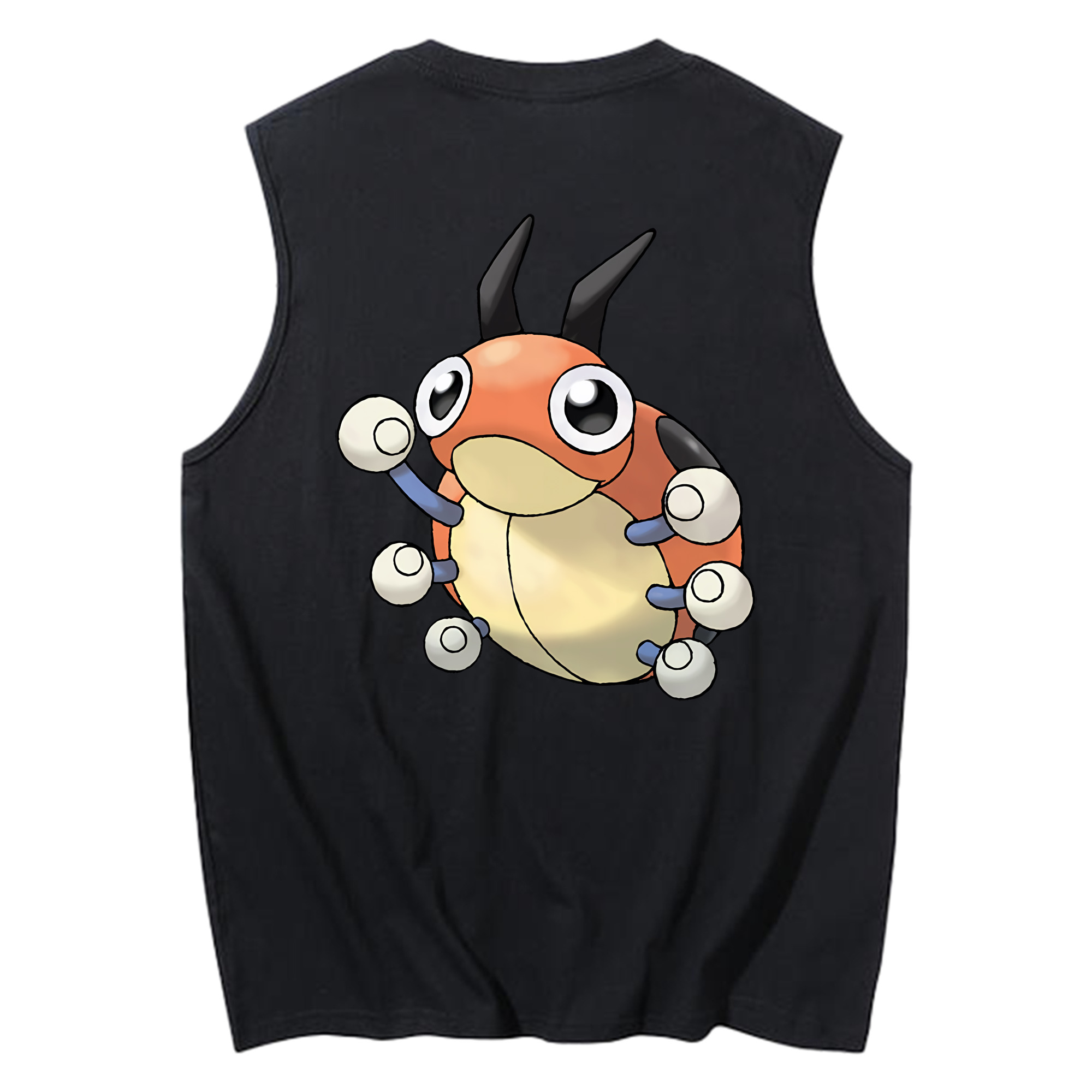 （画像用） ポケットモンスター Pokémon コットン100％タンクトップ（背面プリント）