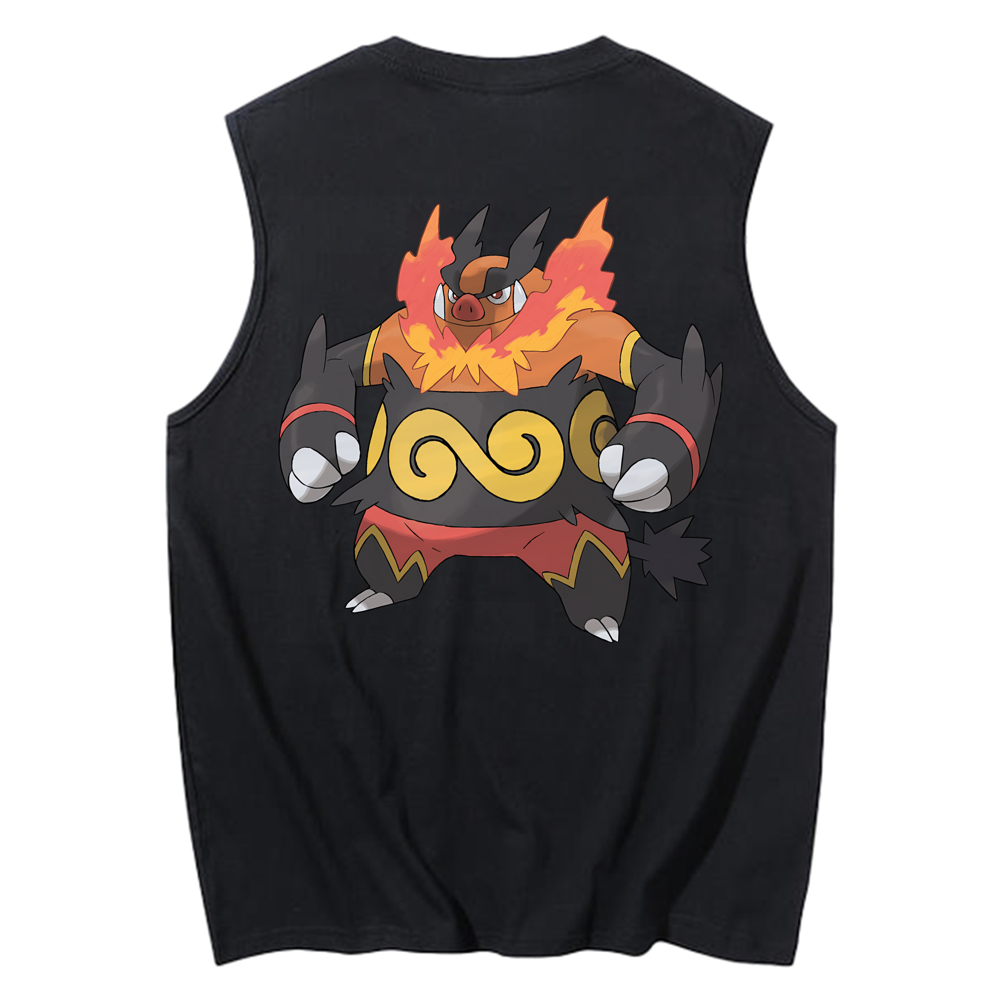 （画像用） ポケットモンスター Pokémon コットン100％タンクトップ（背面プリント）