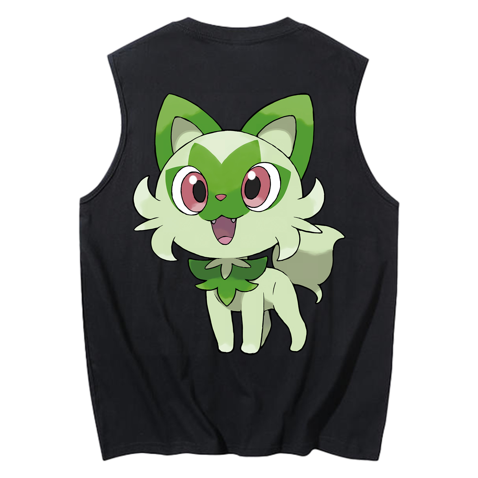 （画像用） ポケットモンスター Pokémon コットン100％タンクトップ（背面プリント）