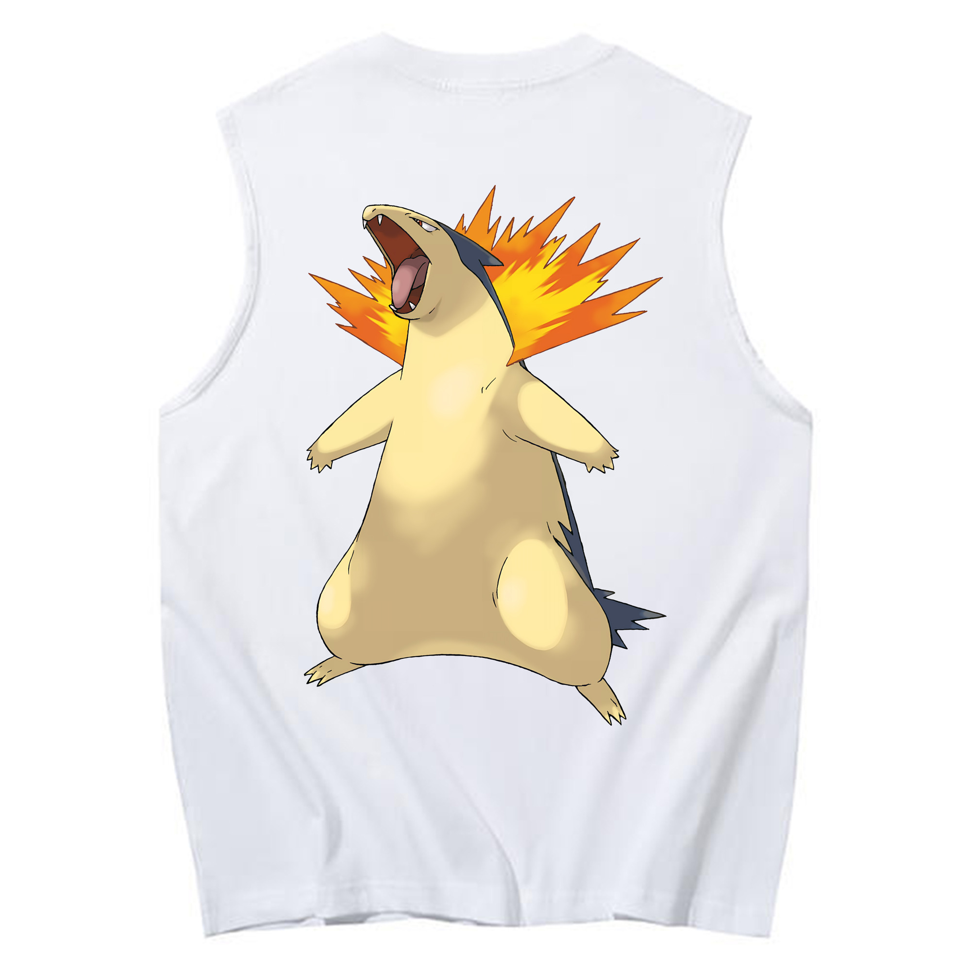 （画像用） ポケットモンスター Pokémon コットン100％タンクトップ（背面プリント）