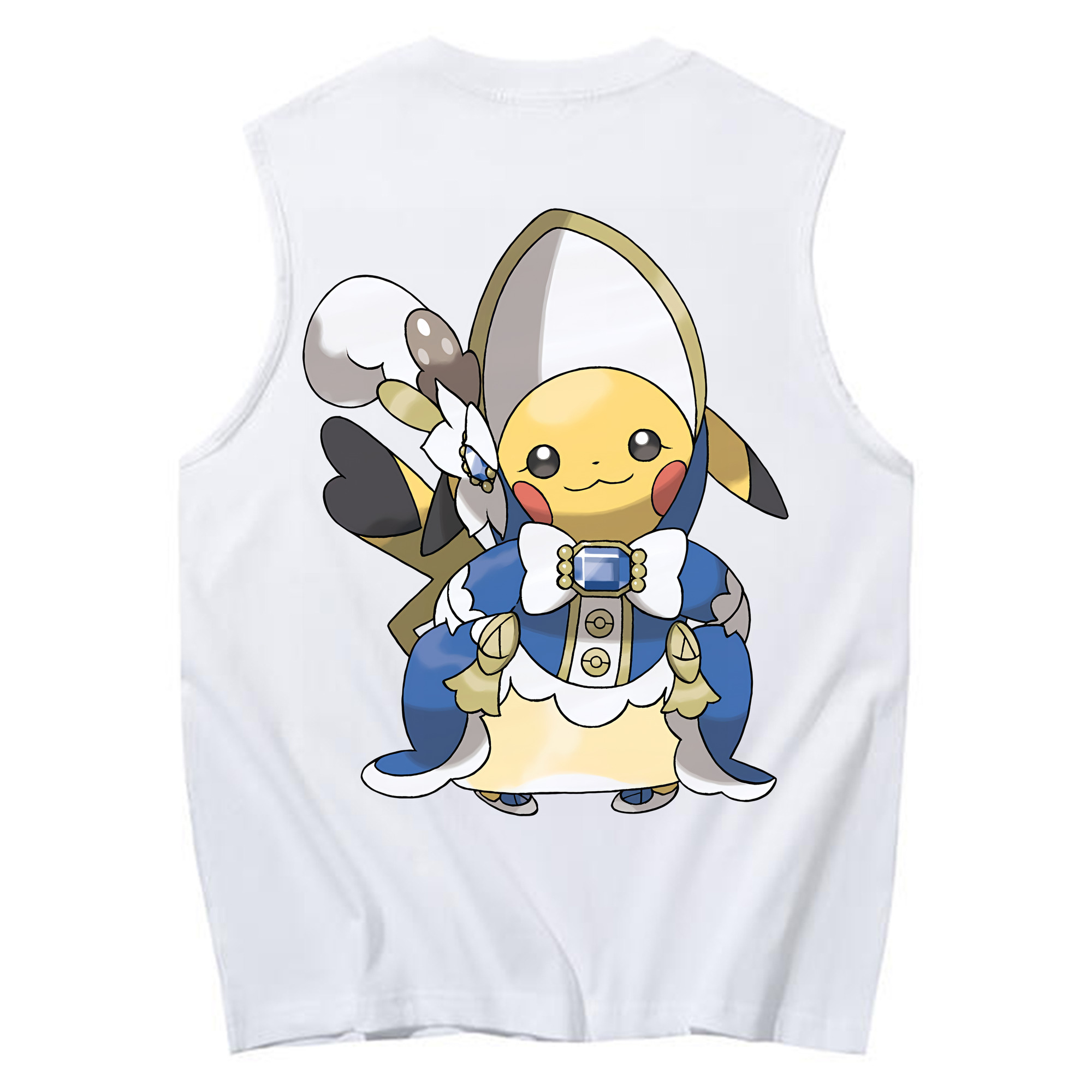 （画像用） ポケットモンスター Pokémon コットン100％タンクトップ（背面プリント）