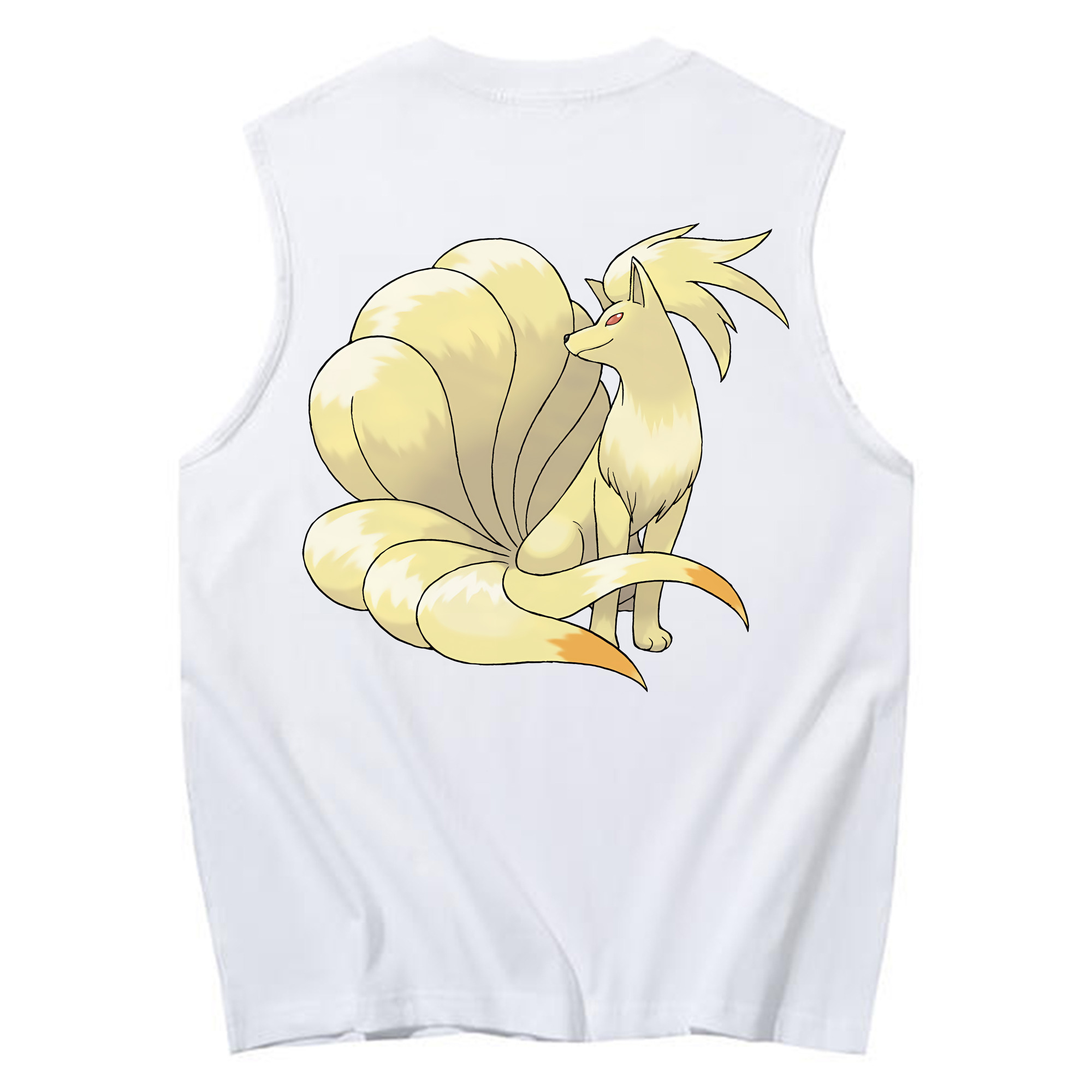 （画像用） ポケットモンスター Pokémon コットン100％タンクトップ（背面プリント）