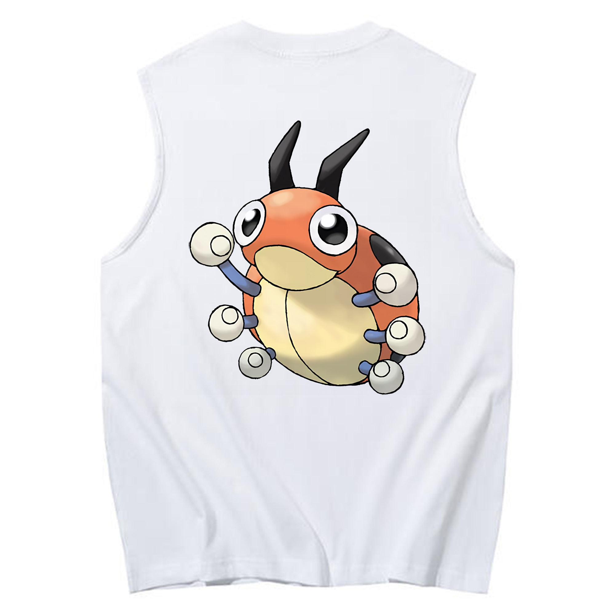 （画像用） ポケットモンスター Pokémon コットン100％タンクトップ（背面プリント）
