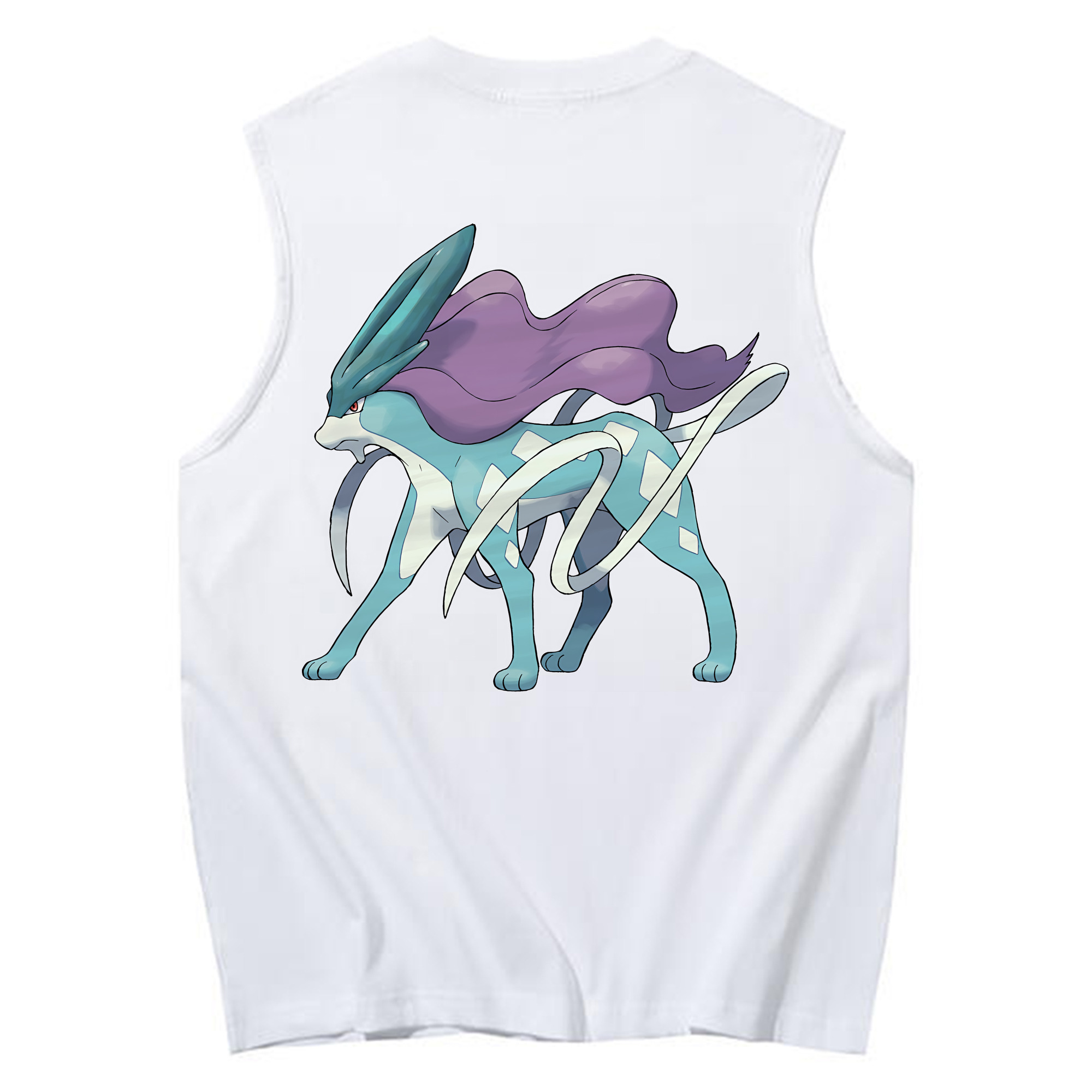 （画像用） ポケットモンスター Pokémon コットン100％タンクトップ（背面プリント）