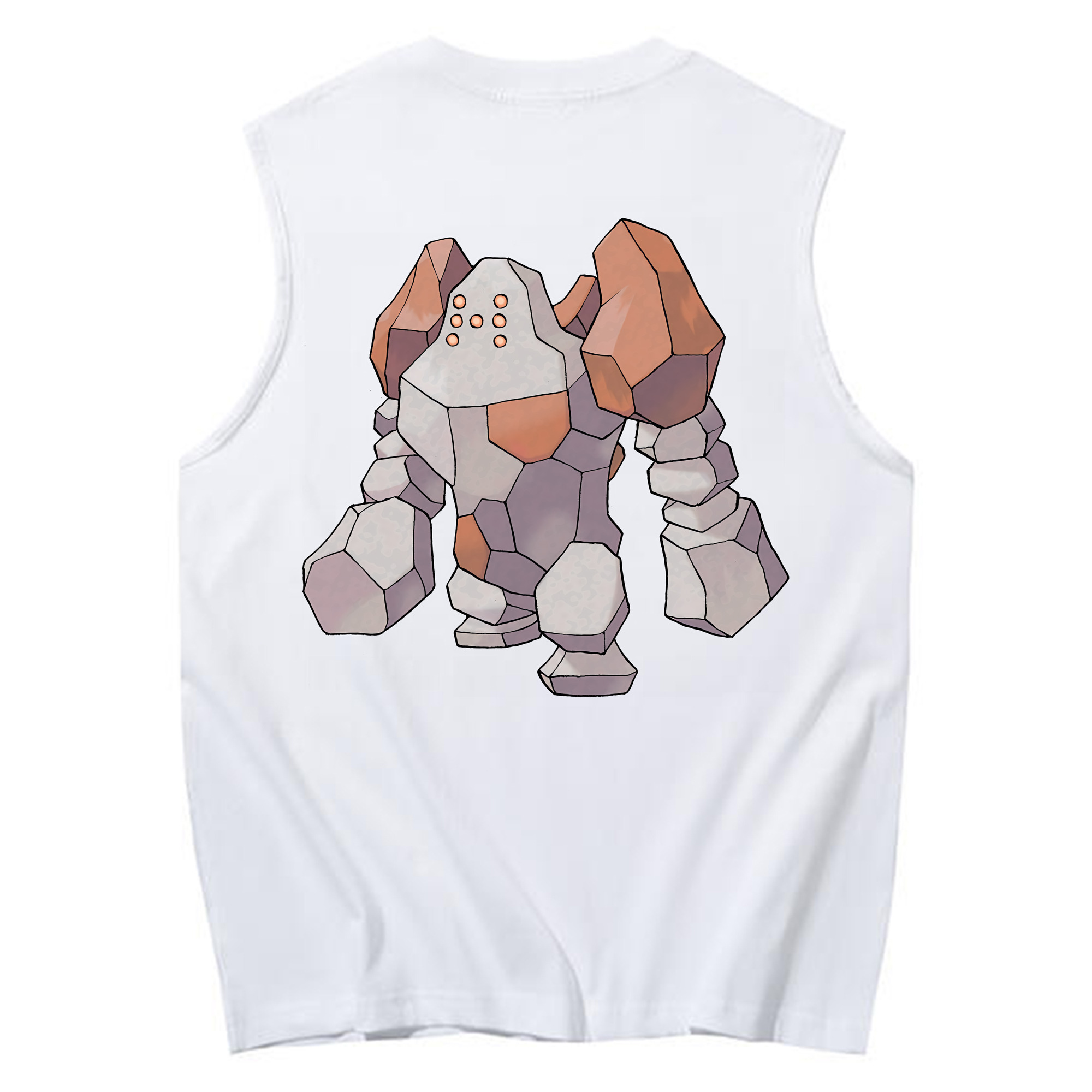 （画像用） ポケットモンスター Pokémon コットン100％タンクトップ（背面プリント）