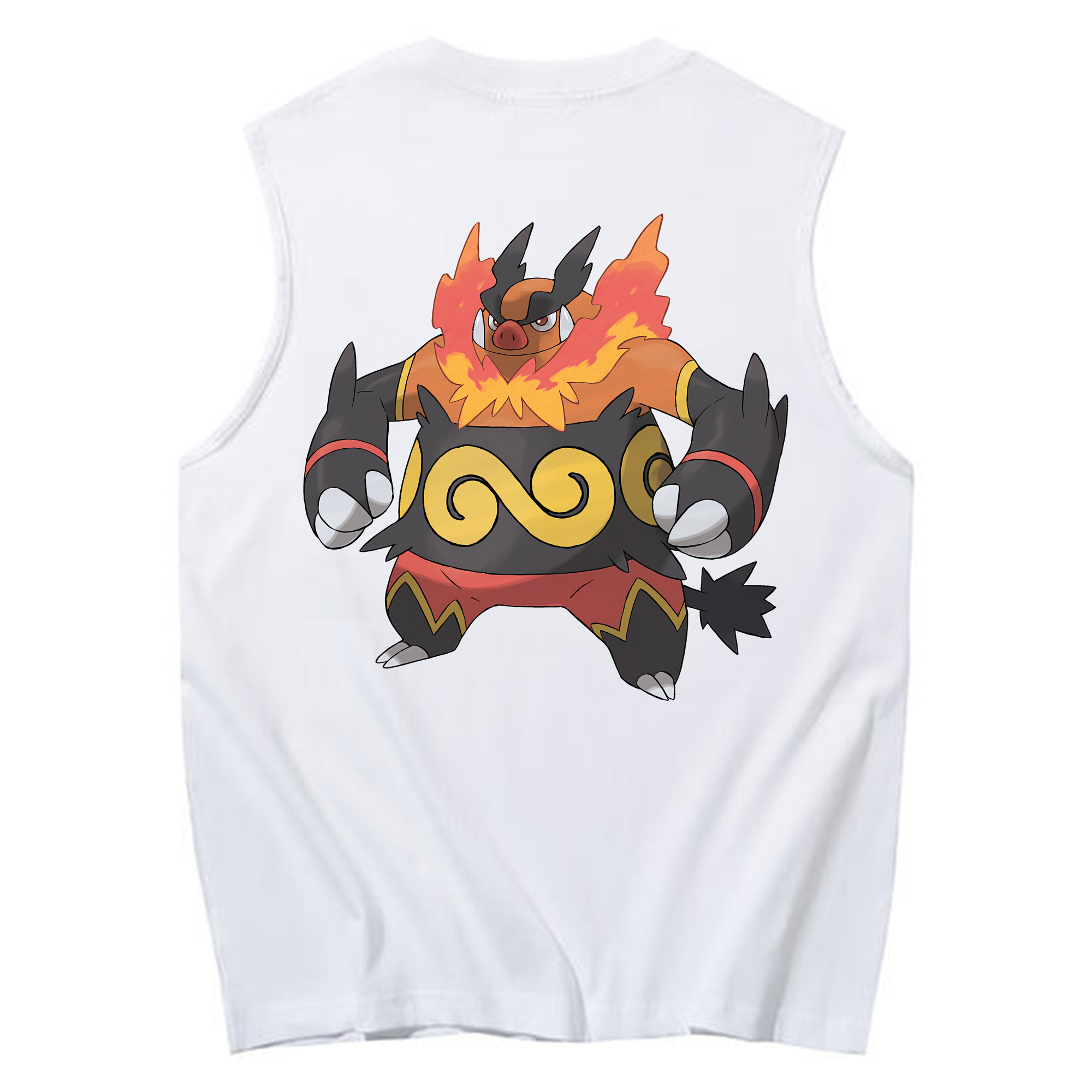 （画像用） ポケットモンスター Pokémon コットン100％タンクトップ（背面プリント）